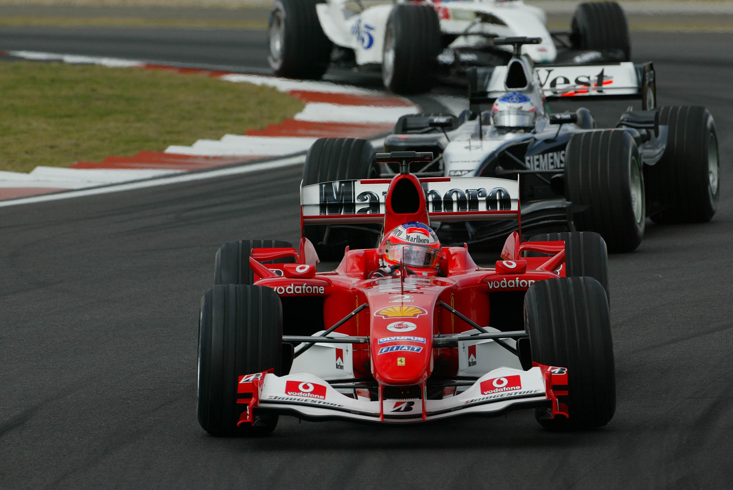 Rubens Barrichello Ferrari 2004 Chinese Grand Prix Shanghai