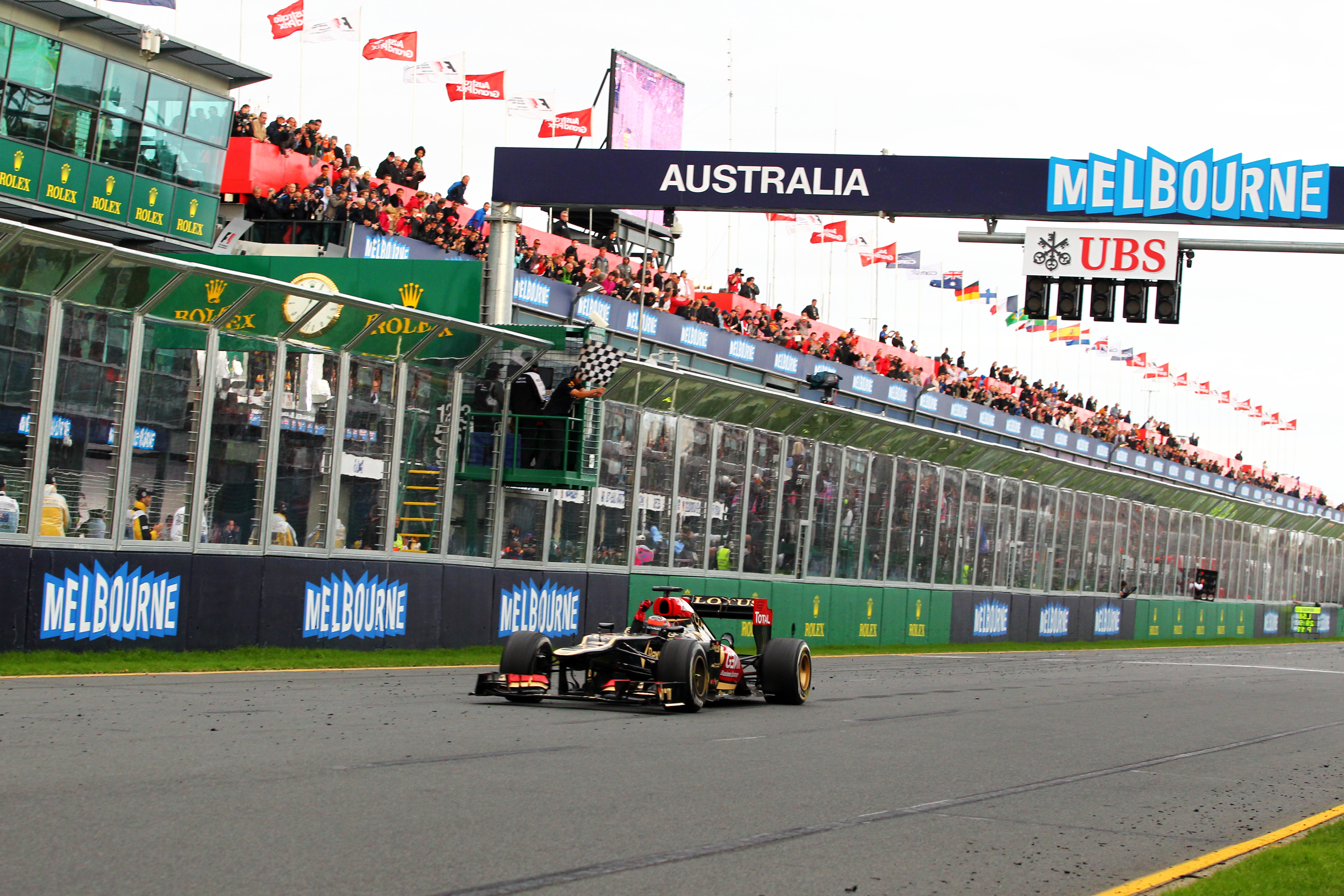 Motor Racing Formula One World Championship Australian Grand Prix Race Day Melbourne, Australia