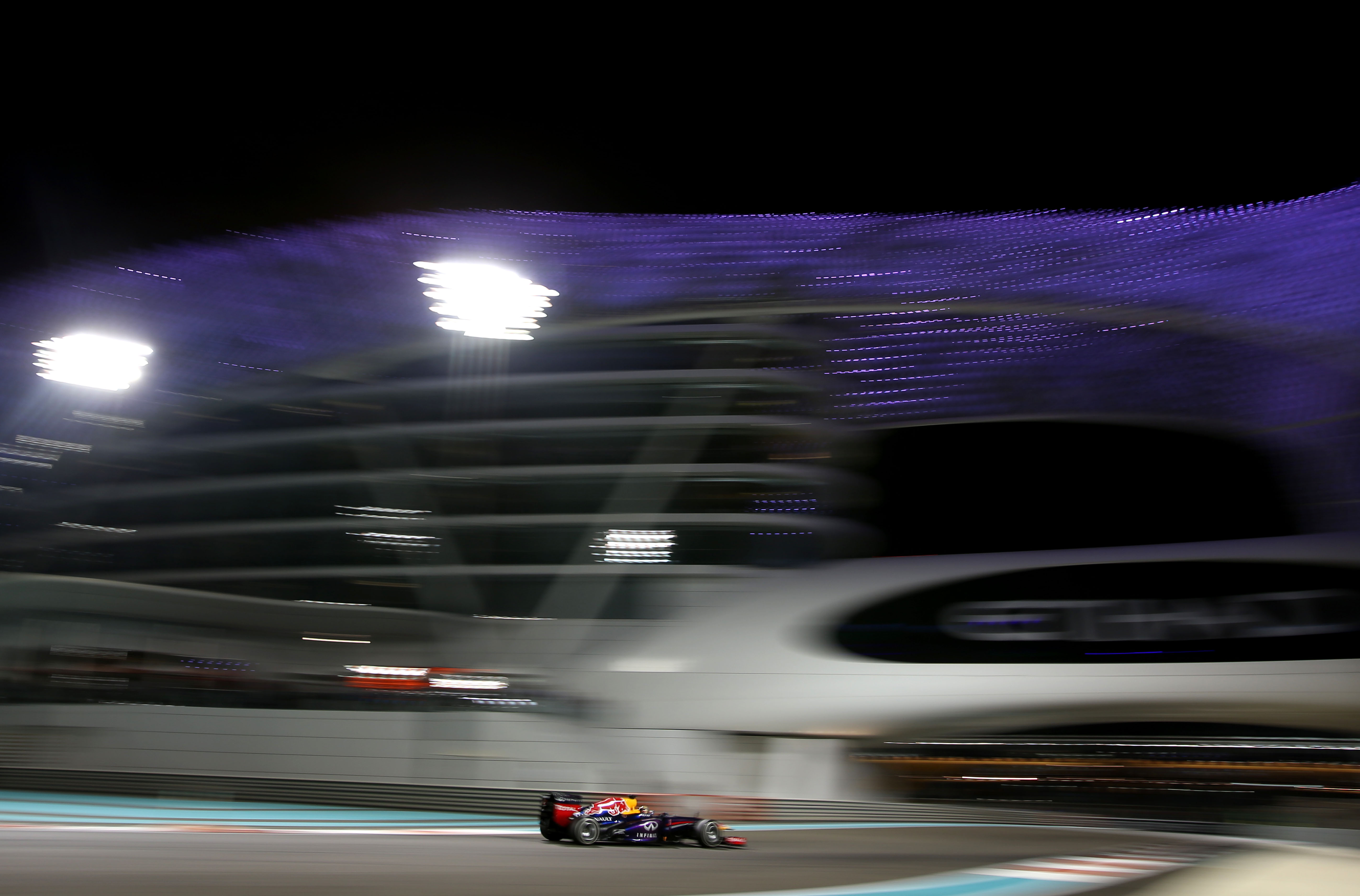 Sebastian Vettel Red Bull Abu Dhabi Grand Prix 2013