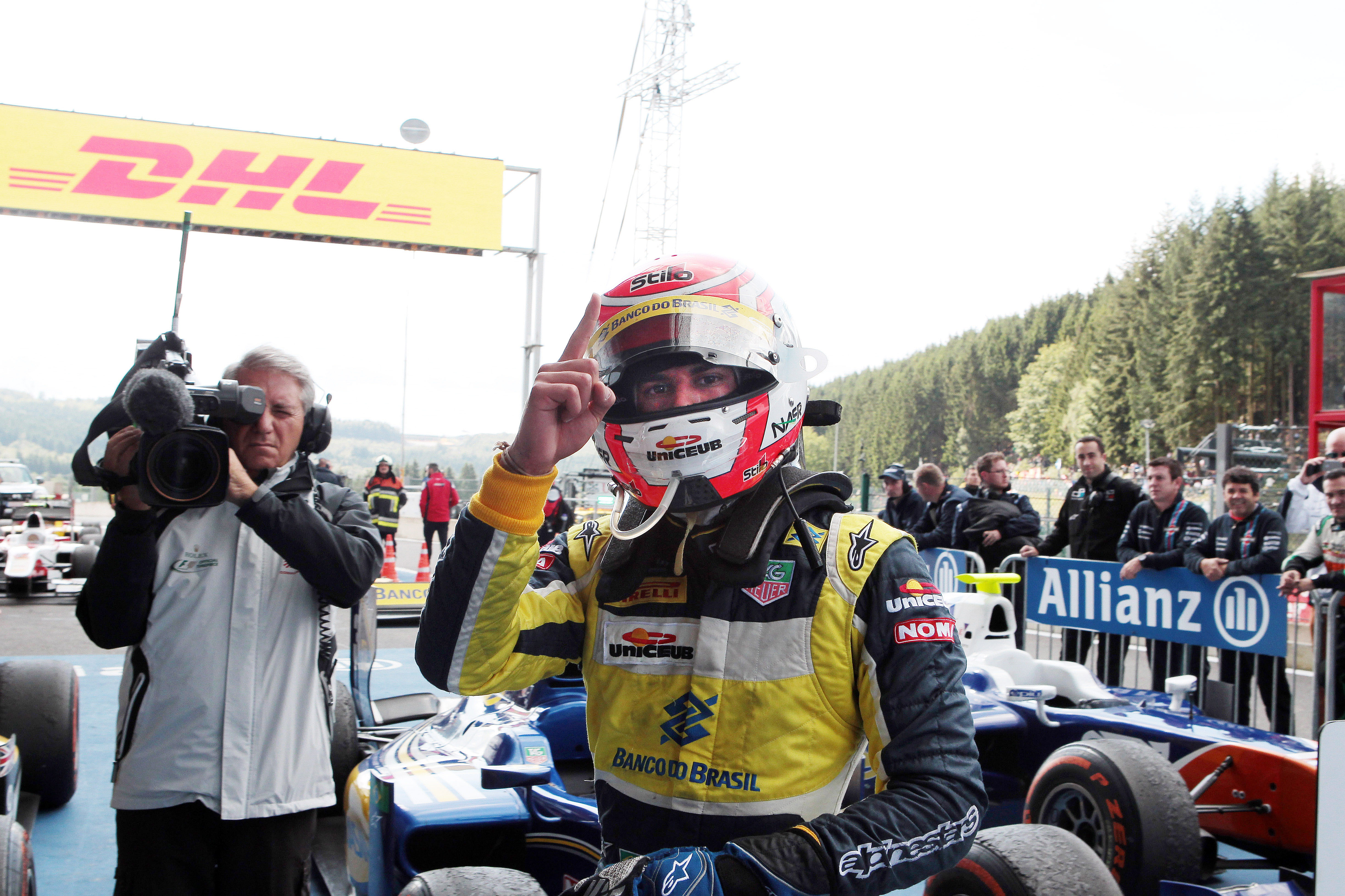 Felipe Nasr wins Spa GP2 Carlin 2014