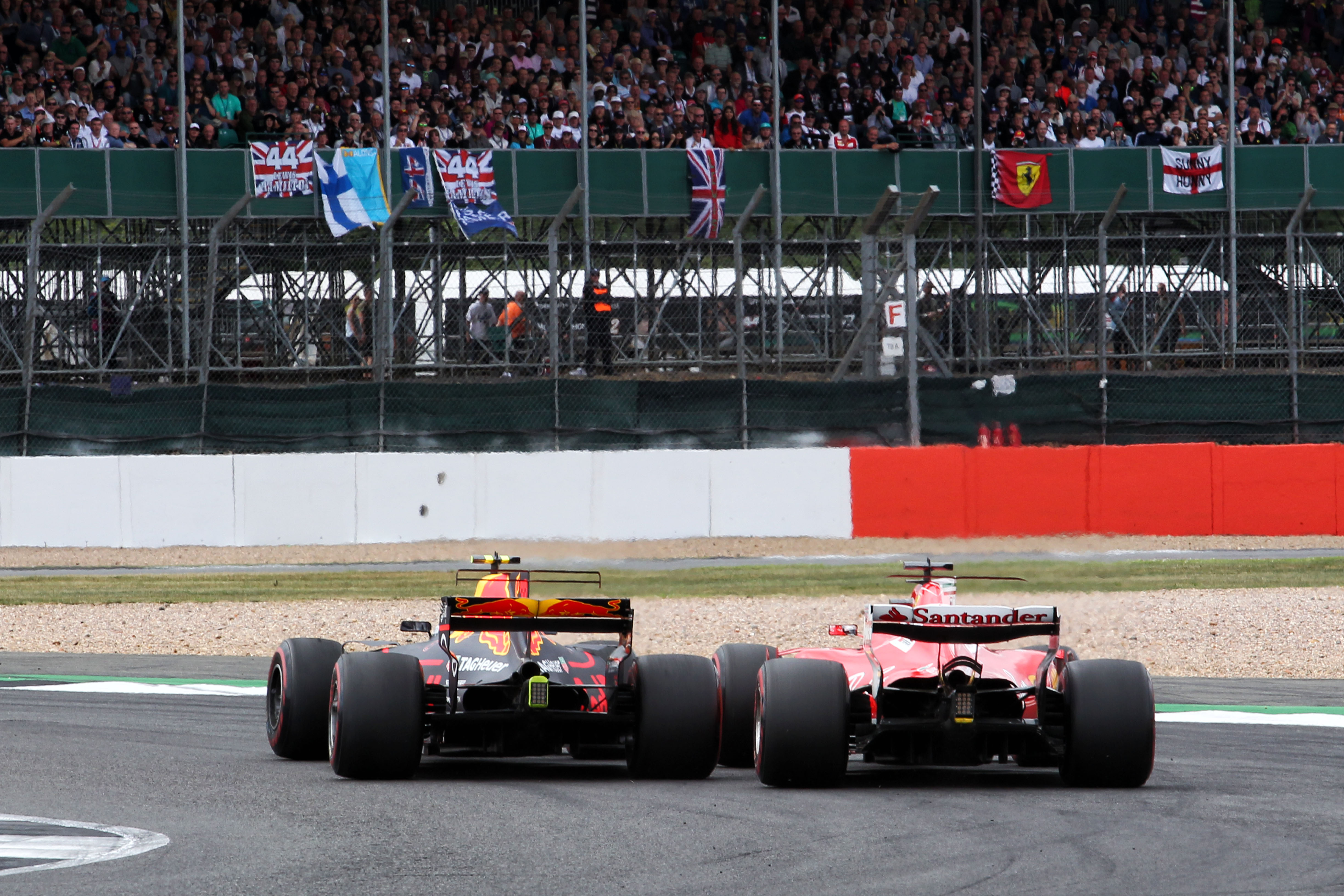 Motor Racing Formula One World Championship British Grand Prix Race Day Silverstone, England