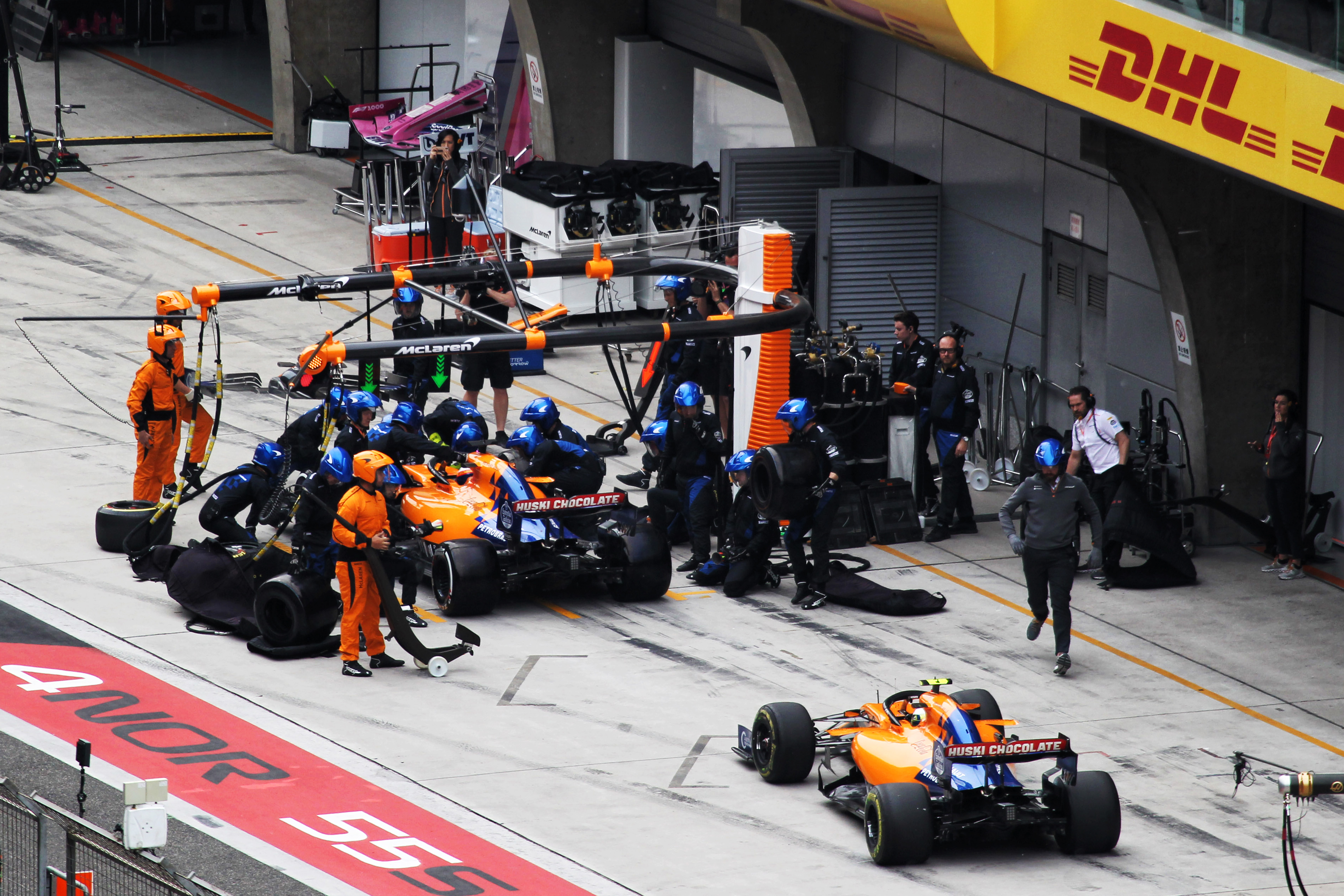 Carlos Sainz Lando Norris McLaren F1 2019