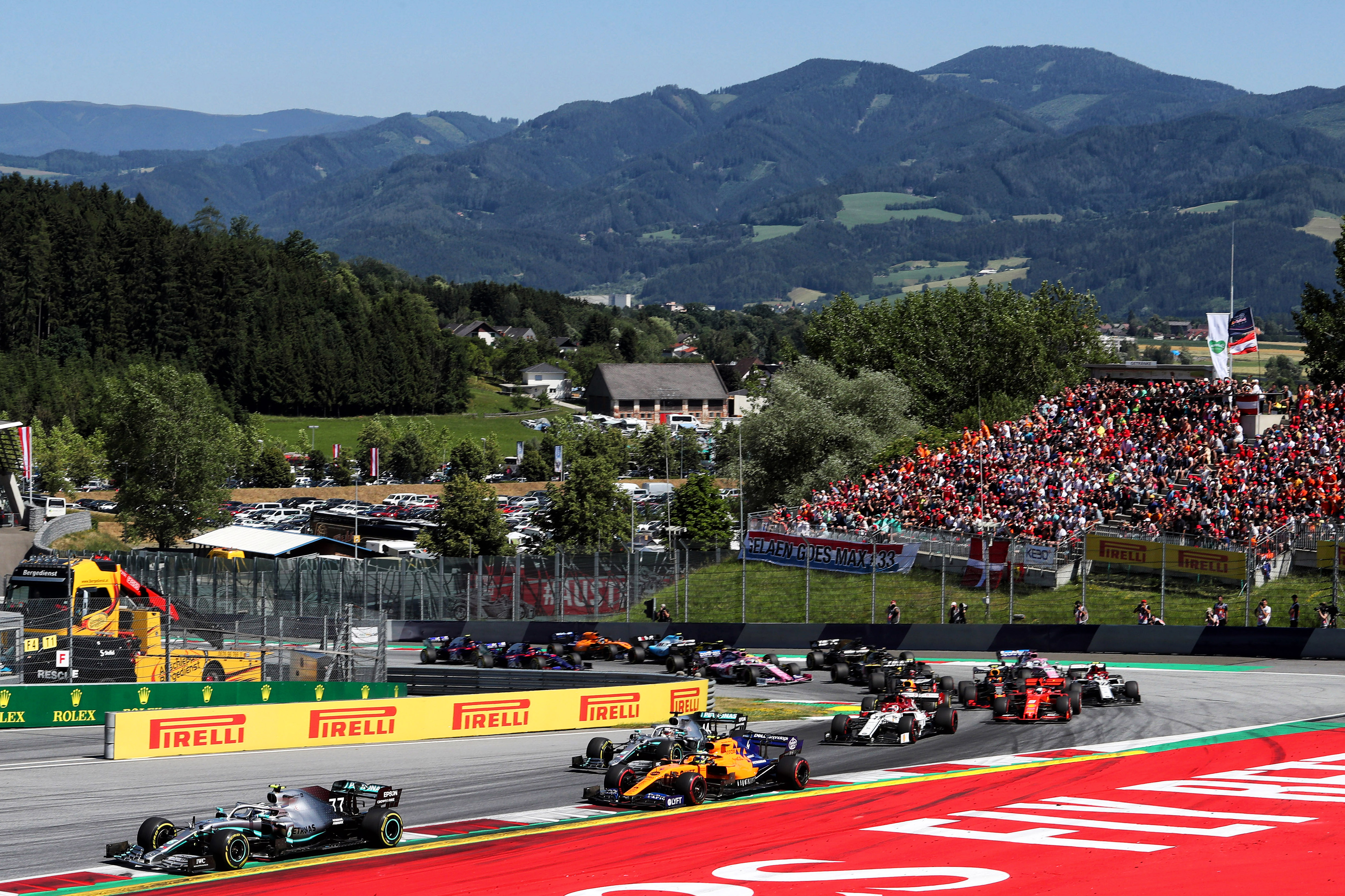 Motor Racing Formula One World Championship Austrian Grand Prix Race Day Spielberg, Austria