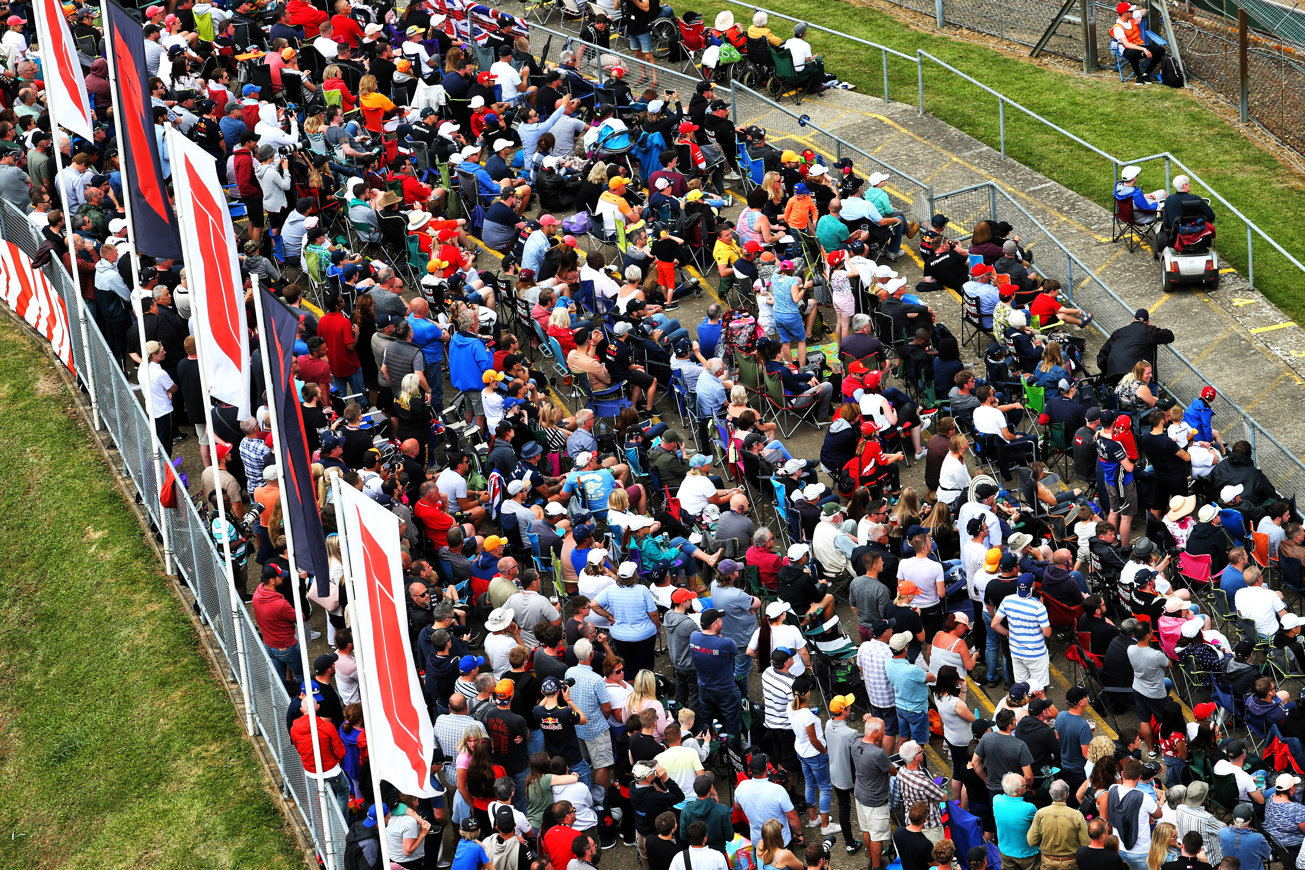 Motor Racing Formula One World Championship British Grand Prix Qualifying Day Silverstone, England