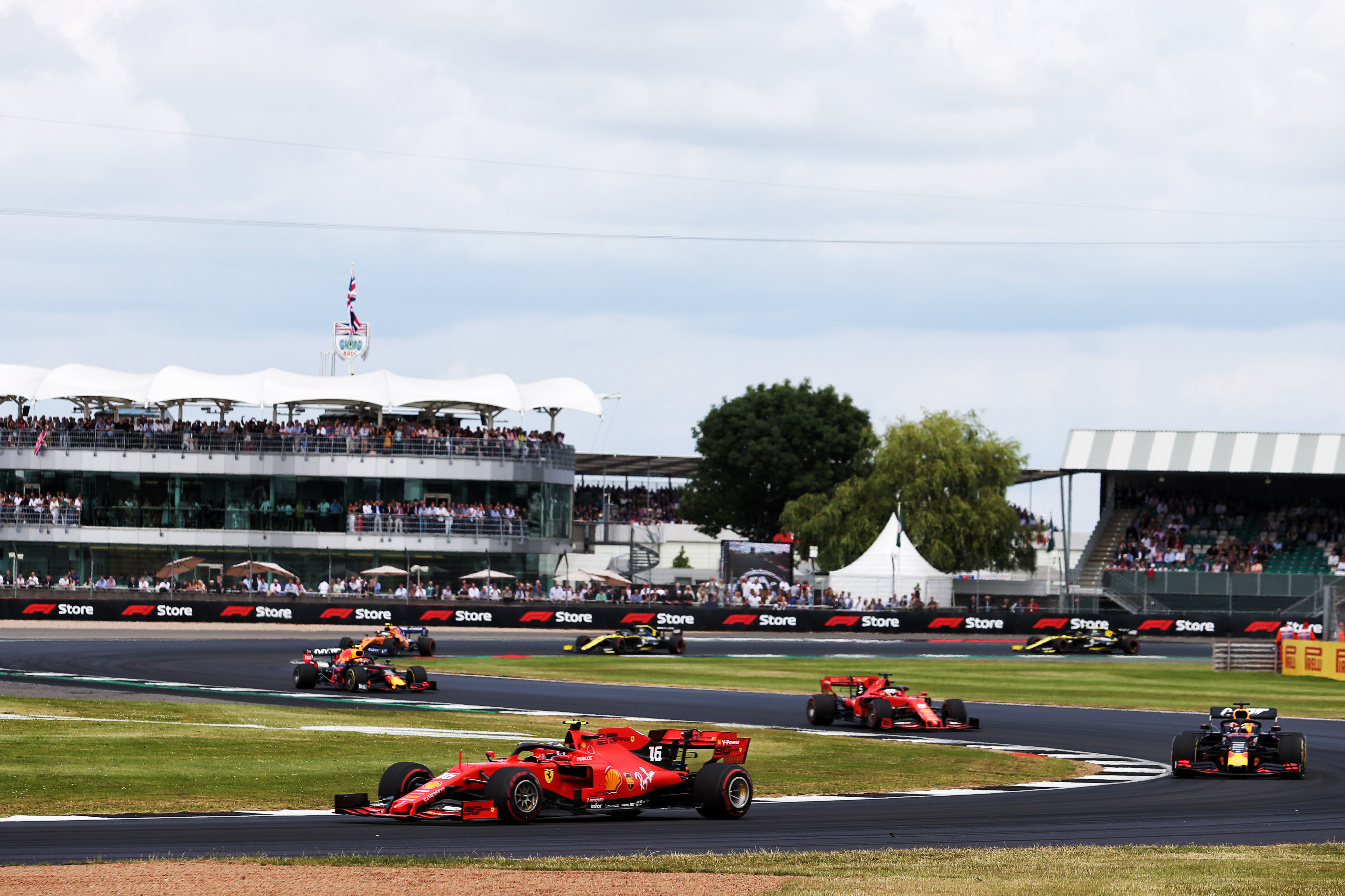 Charles Leclerc Ferrari F1 Silverstone 2020