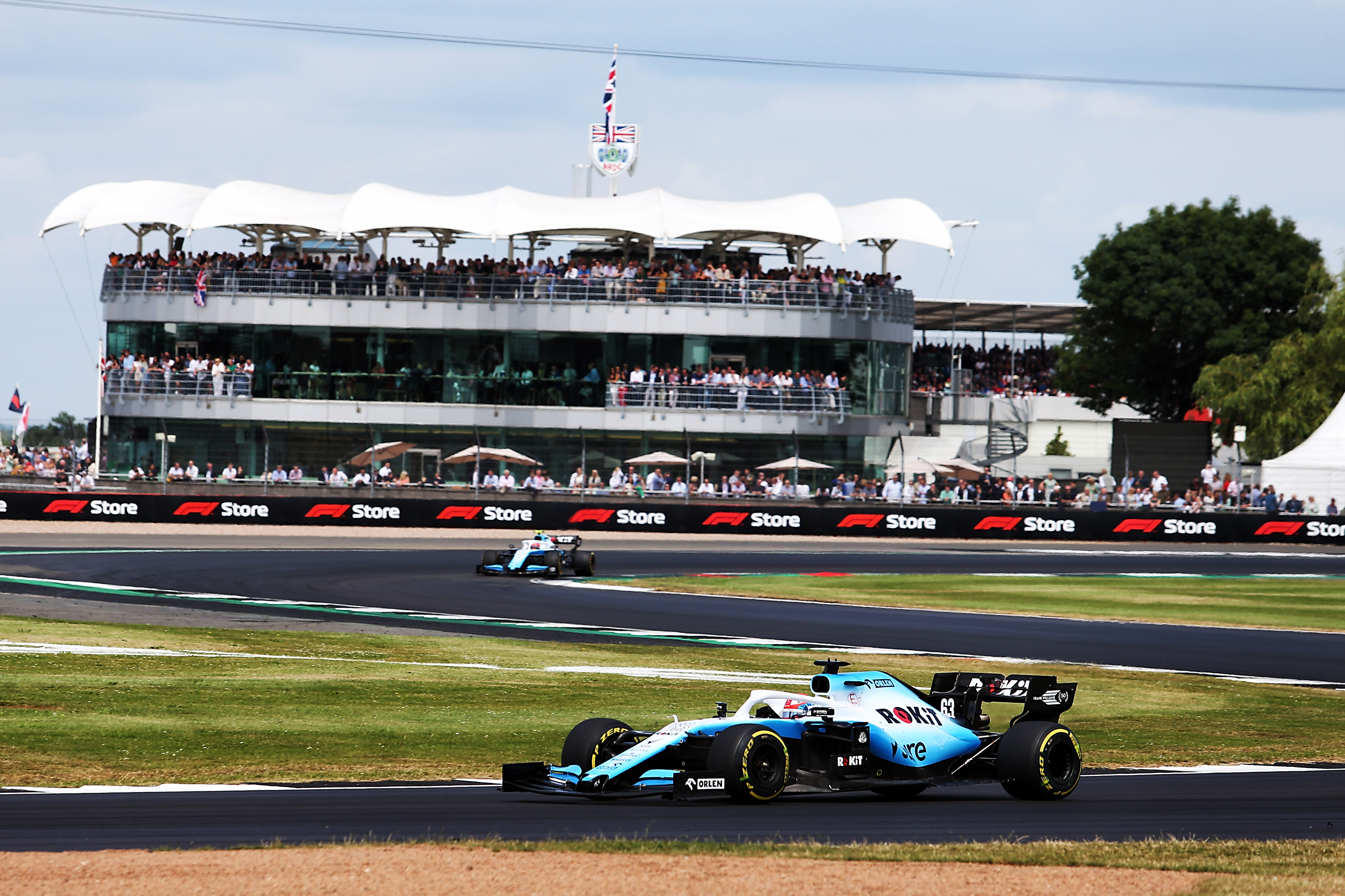 George Russell Williams British GP 2019 Silverstone