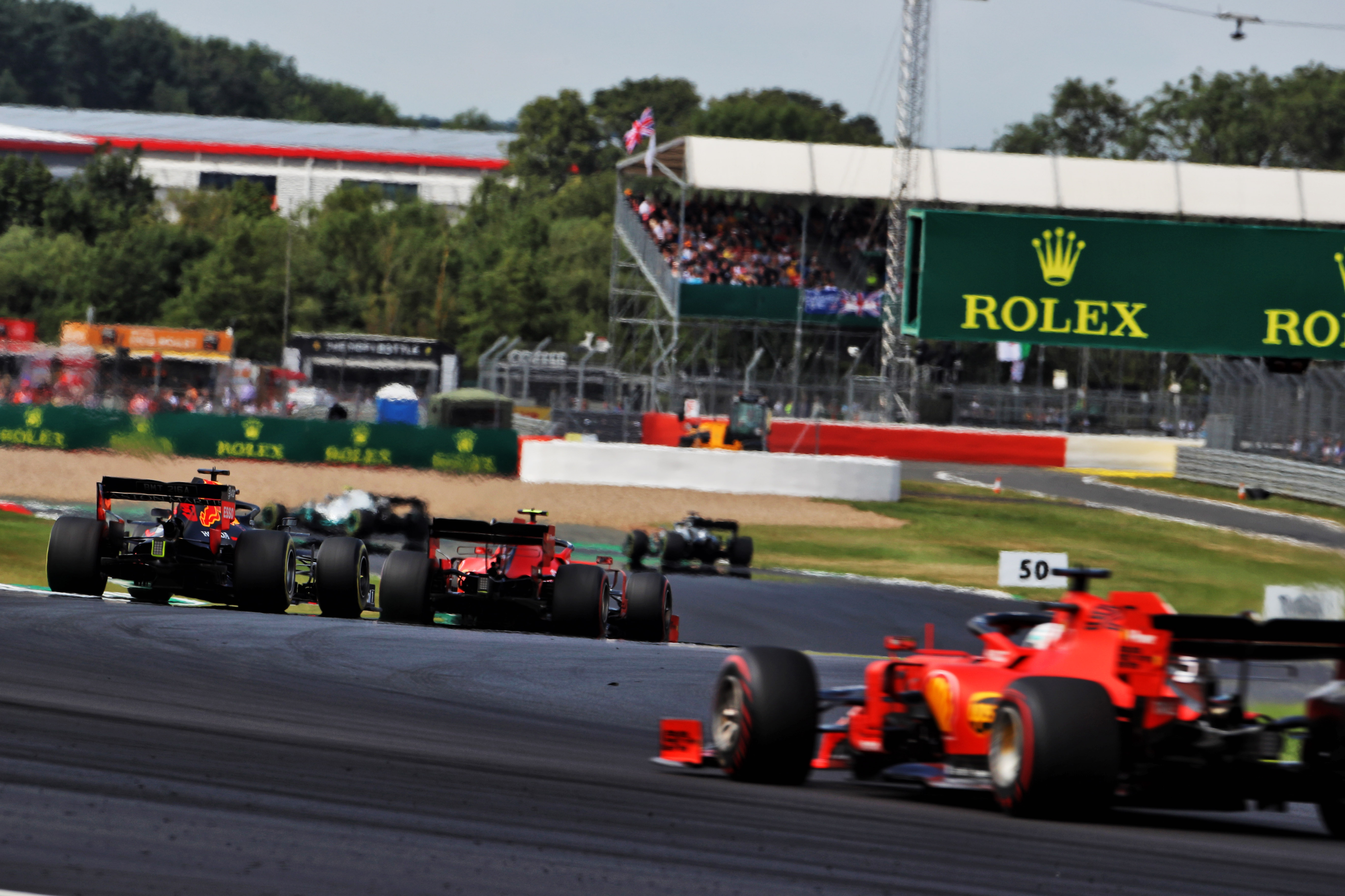 Motor Racing Formula One World Championship British Grand Prix Race Day Silverstone, England