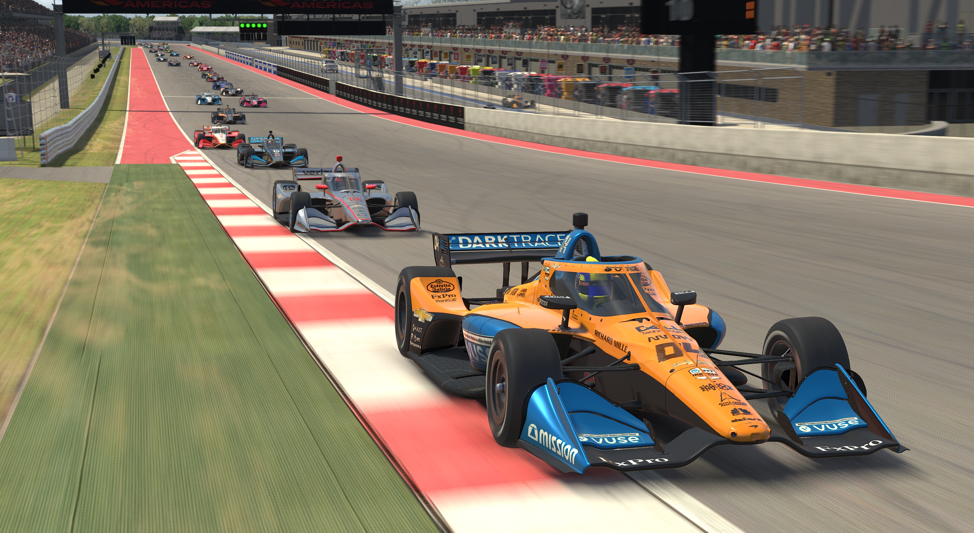 Lando Norris IndyCar McLaren 2020