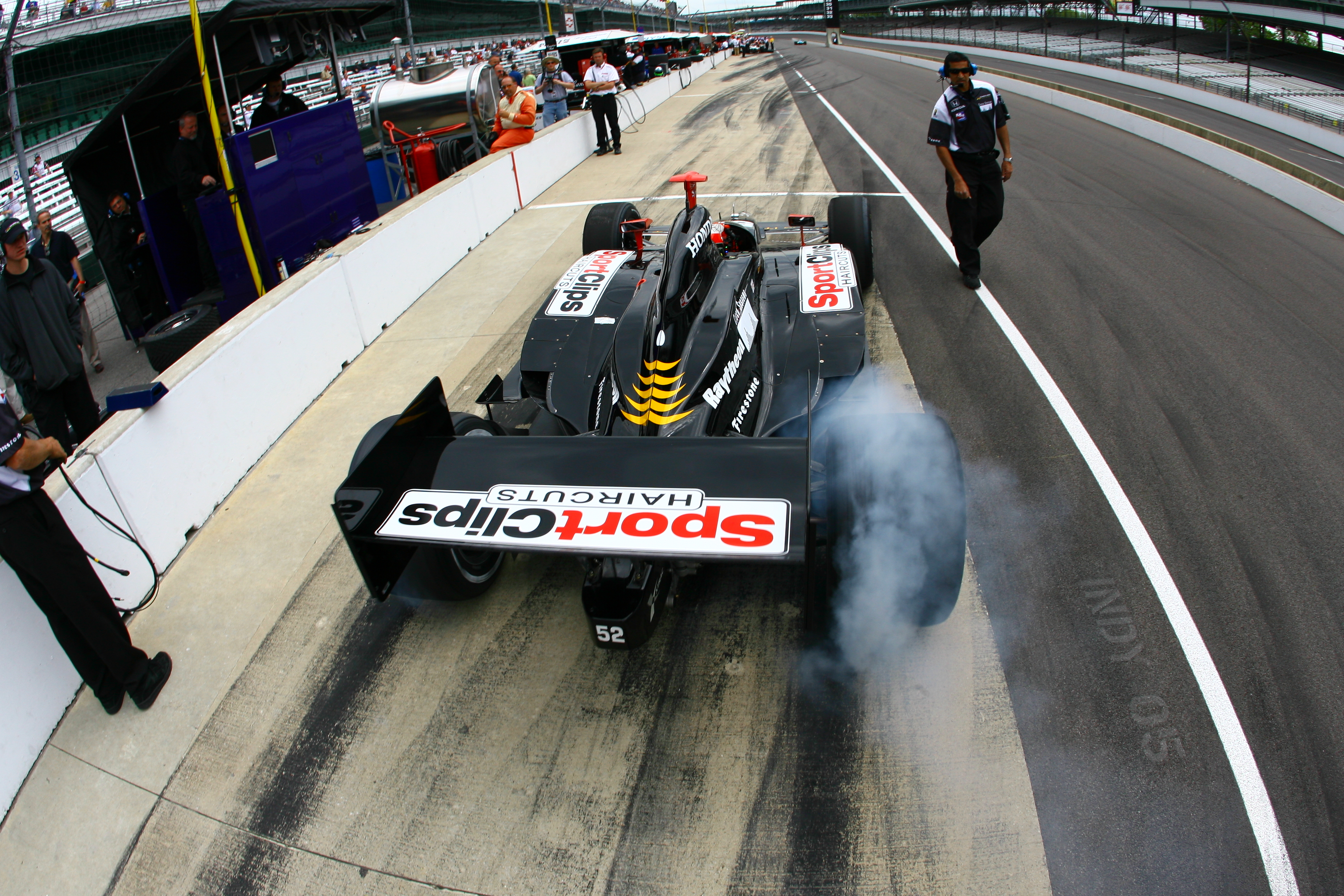 Max Papis Cheever Racing Indy 500