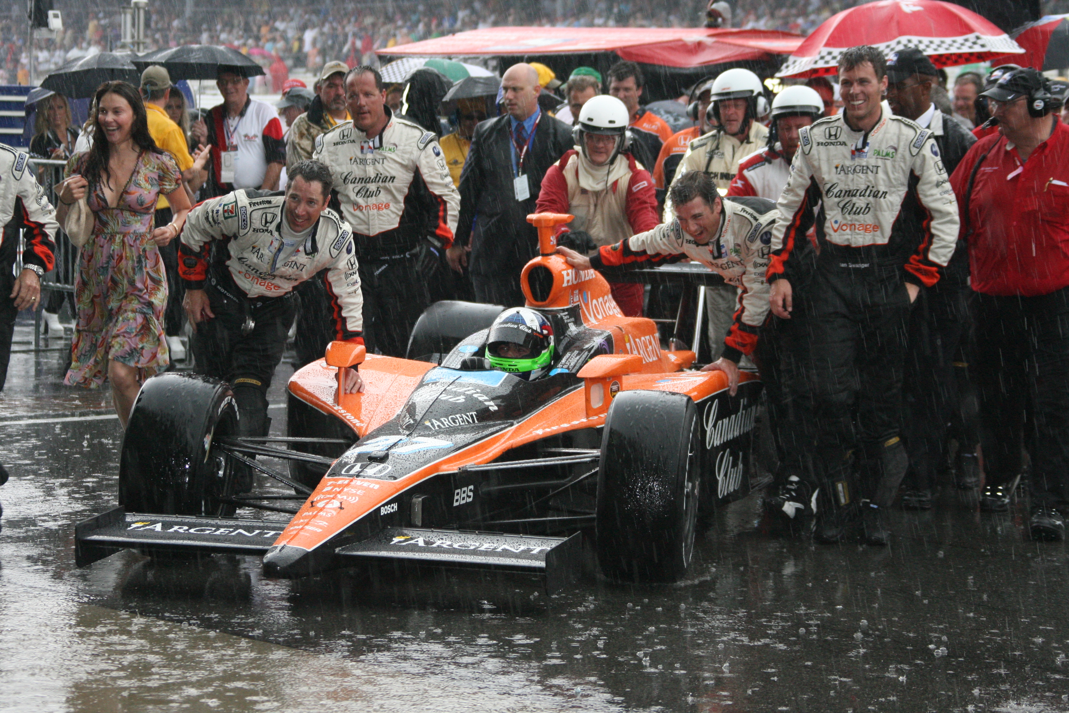 Dario Franchitti Indy 500 2007