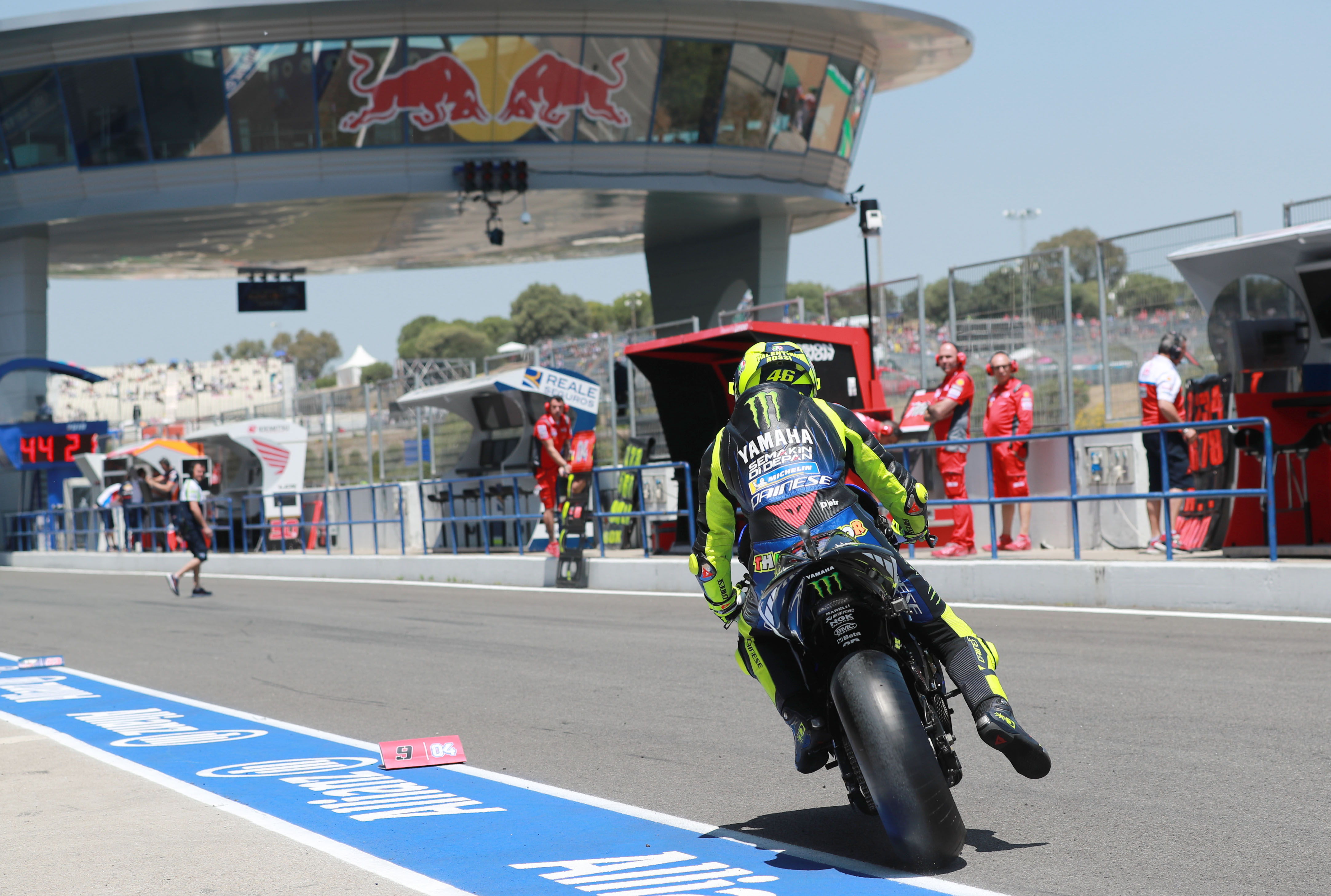 Valentino Rossi Yamaha Jerez MotoGP 2019