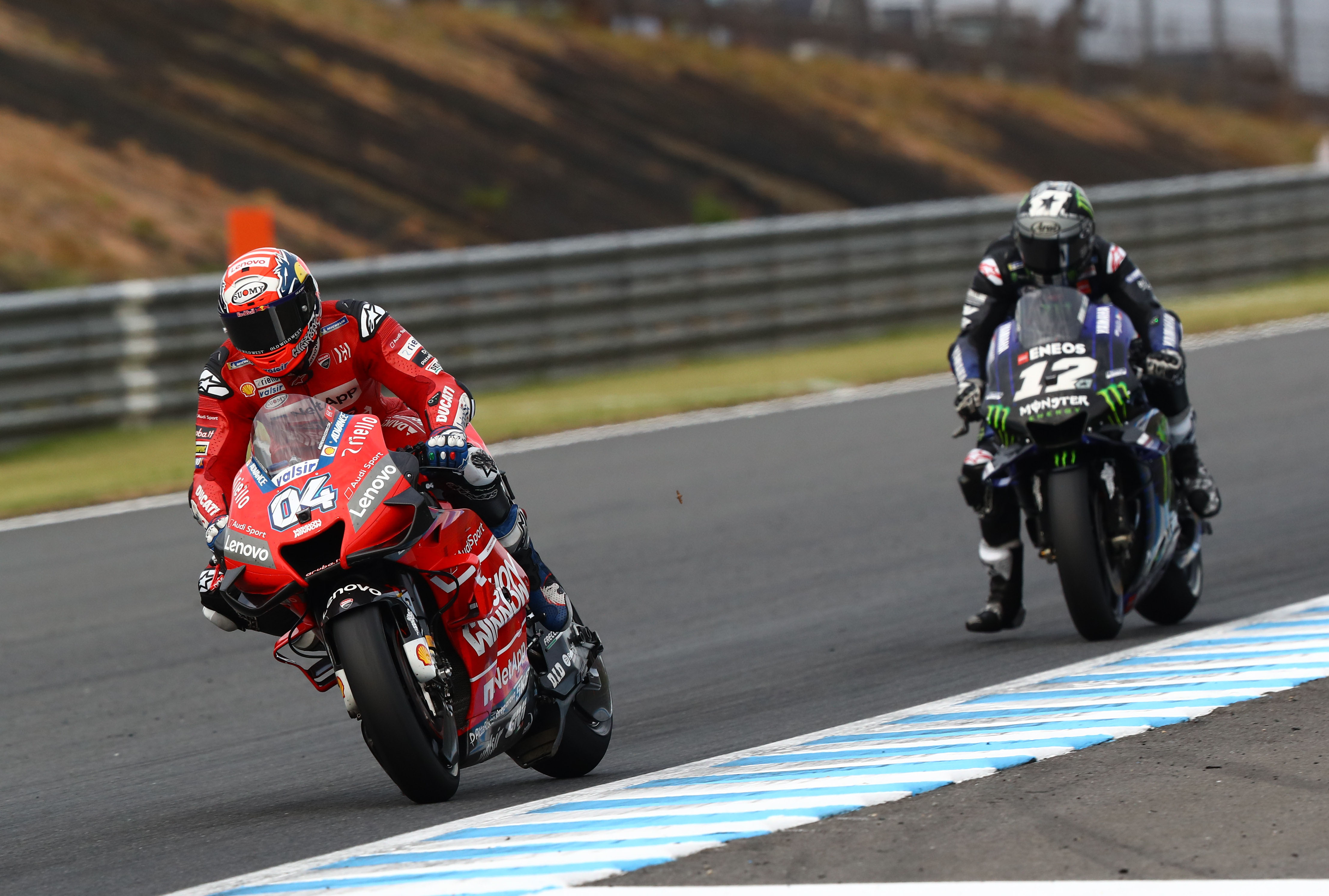 Andrea Dovizioso and Maverick Vinales