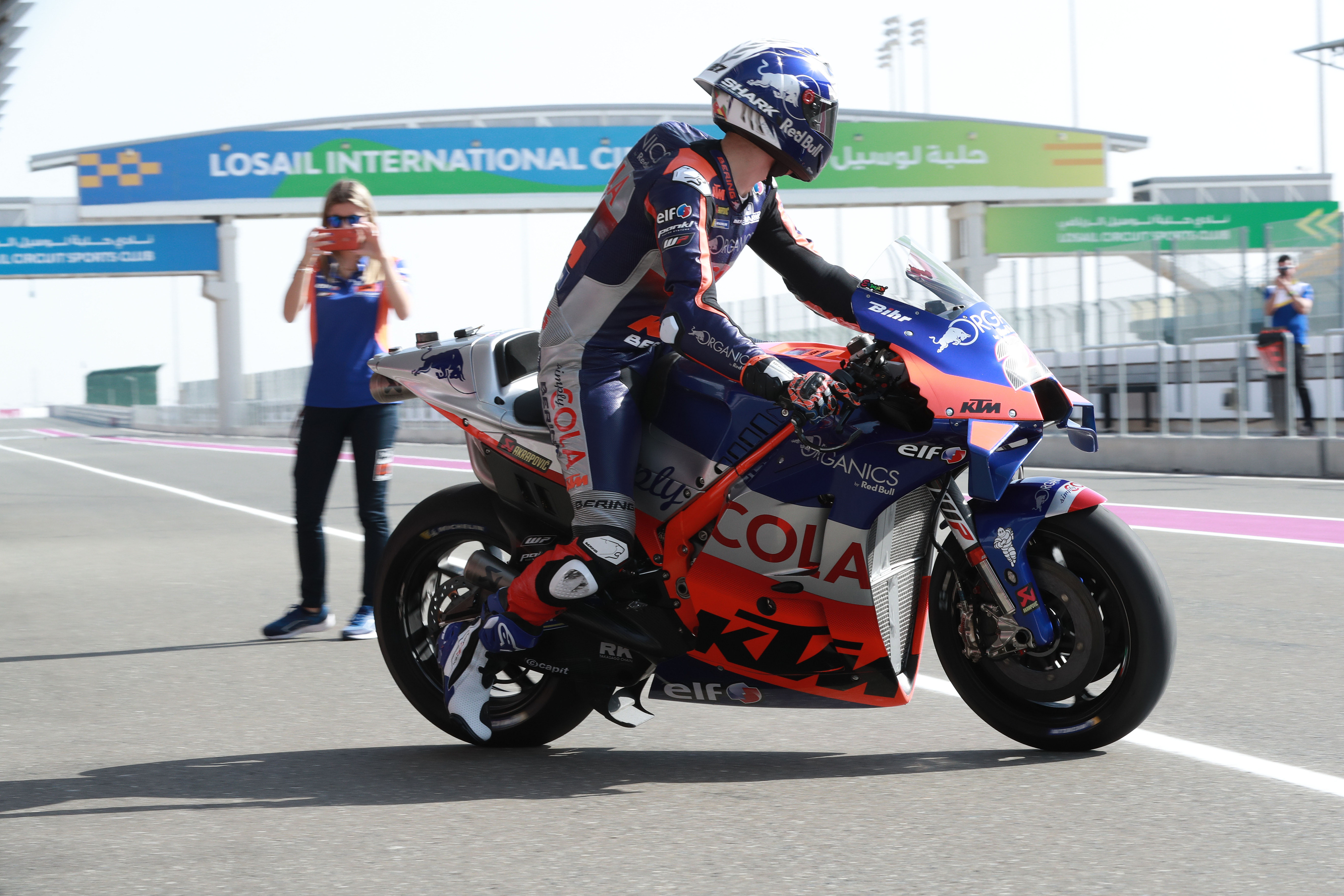 Iker Lecuona Tech3 KTM Qatar MotoGP testing 2020