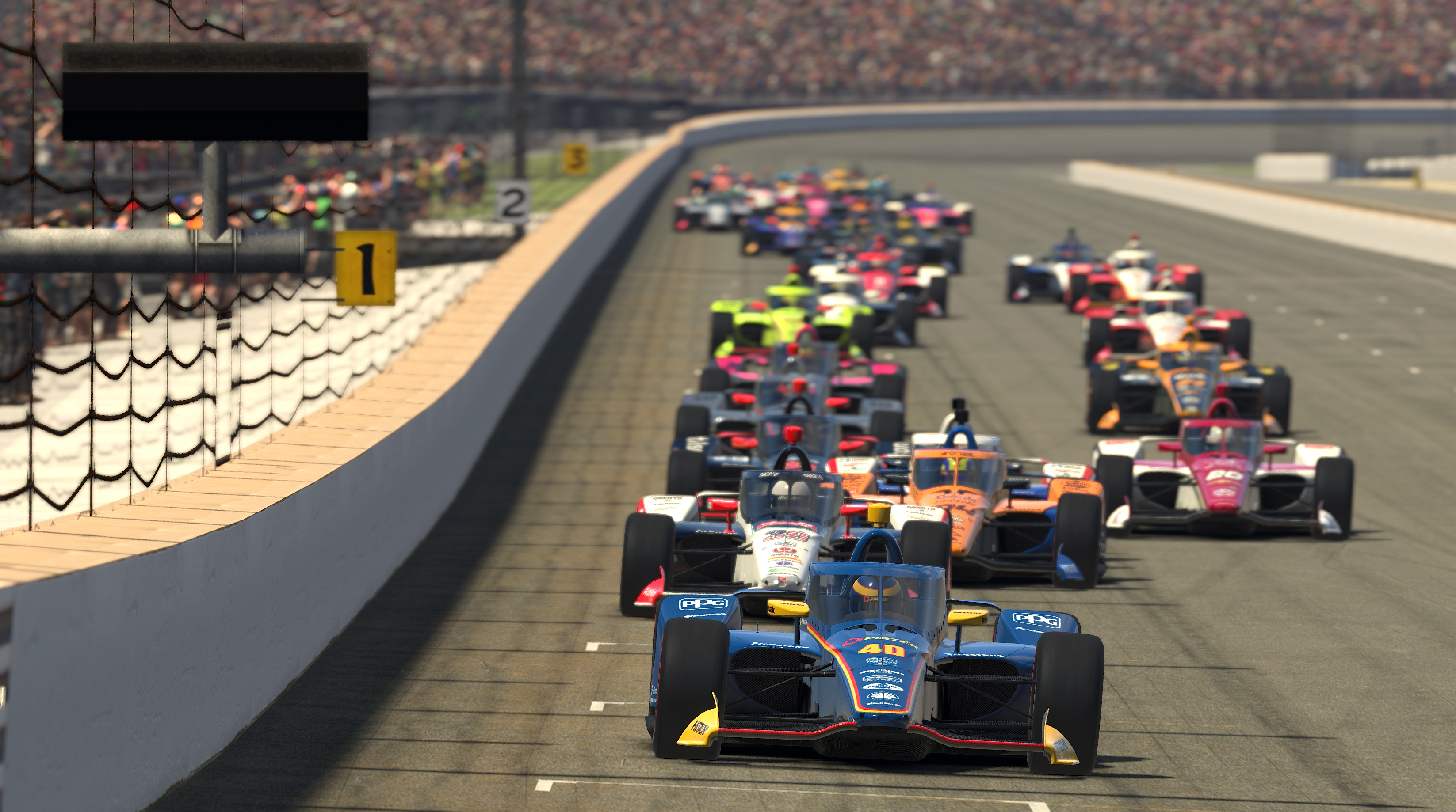 IndyCar iRacing Challenge Indianapolis 2020