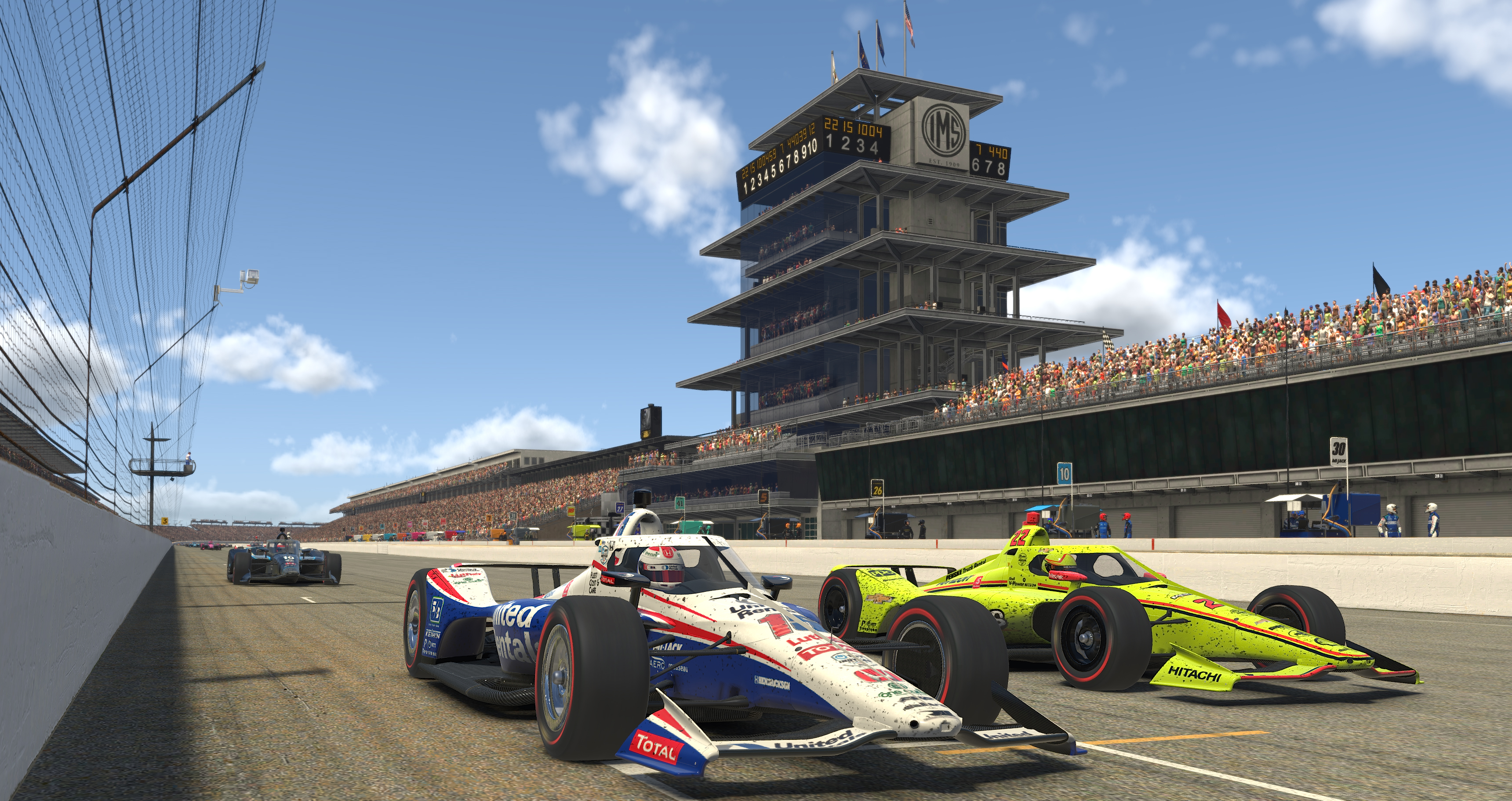 Graham Rahal Simon Pagenaud IndyCar iRacing 2020