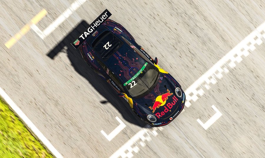 Red Bull driver Job sweeps Porsche iRacing Donington round