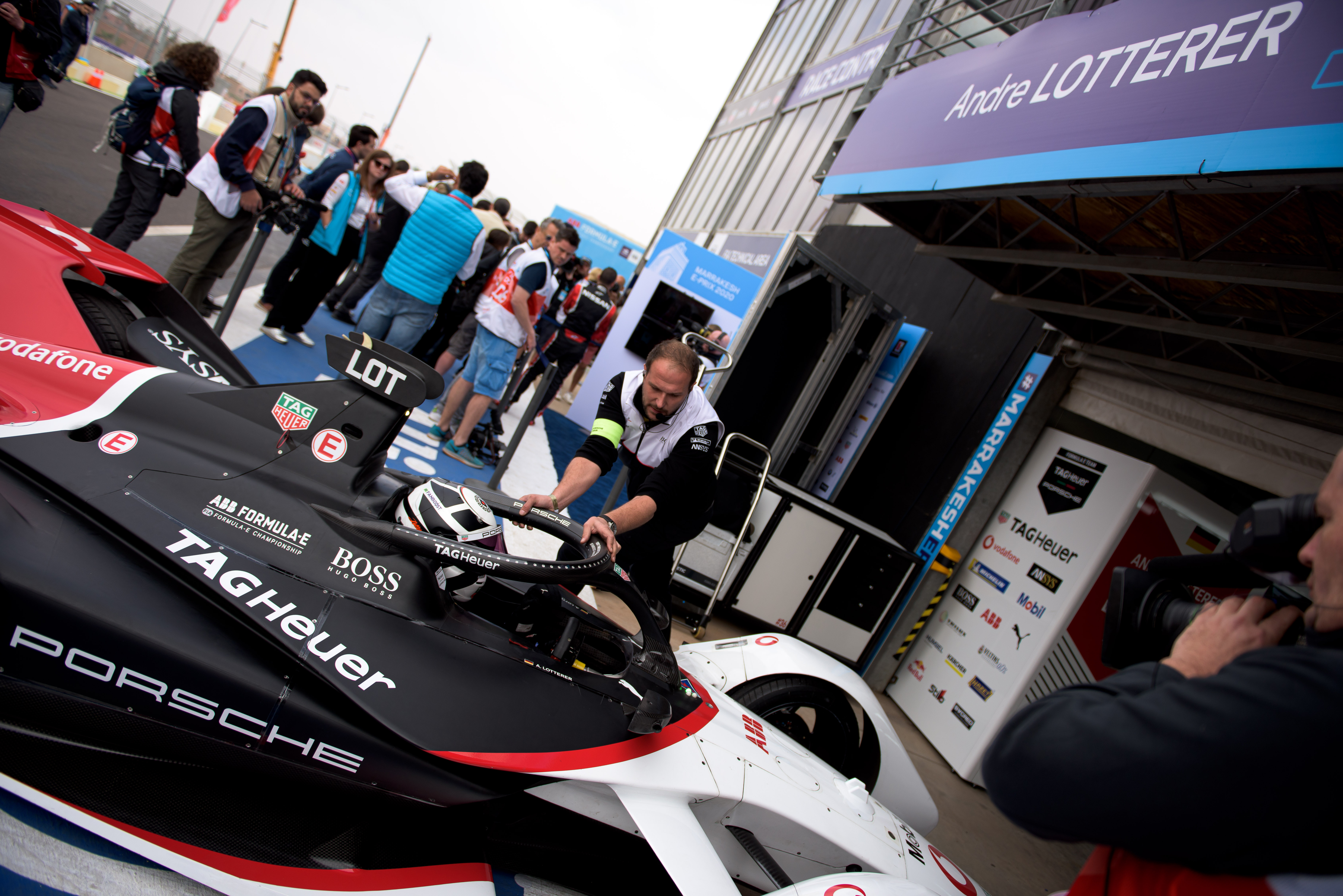 Andre Lotterer Porsche Marrakesh Formula E 2020