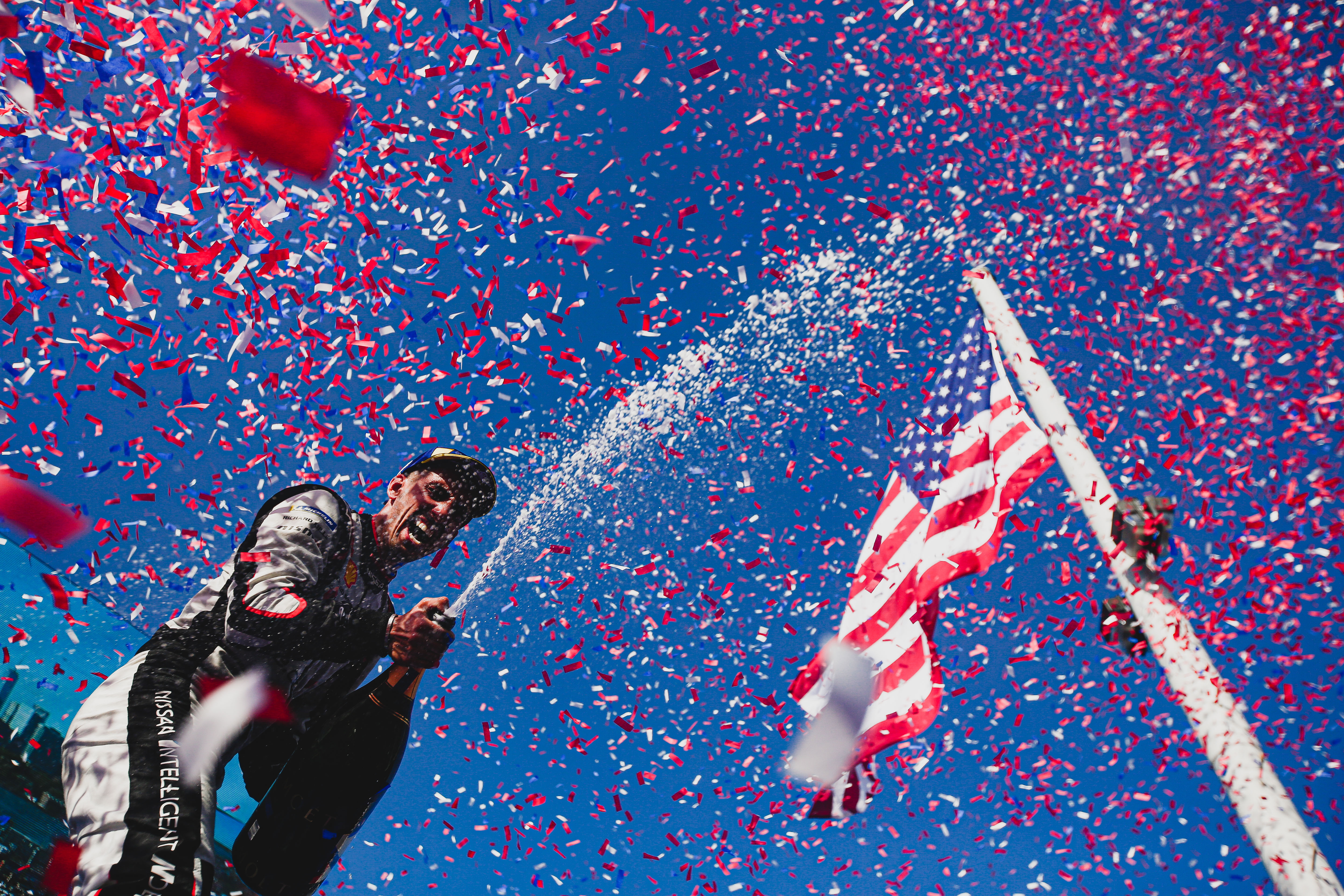 Sebastien Buemi wins New York Formula E 2019