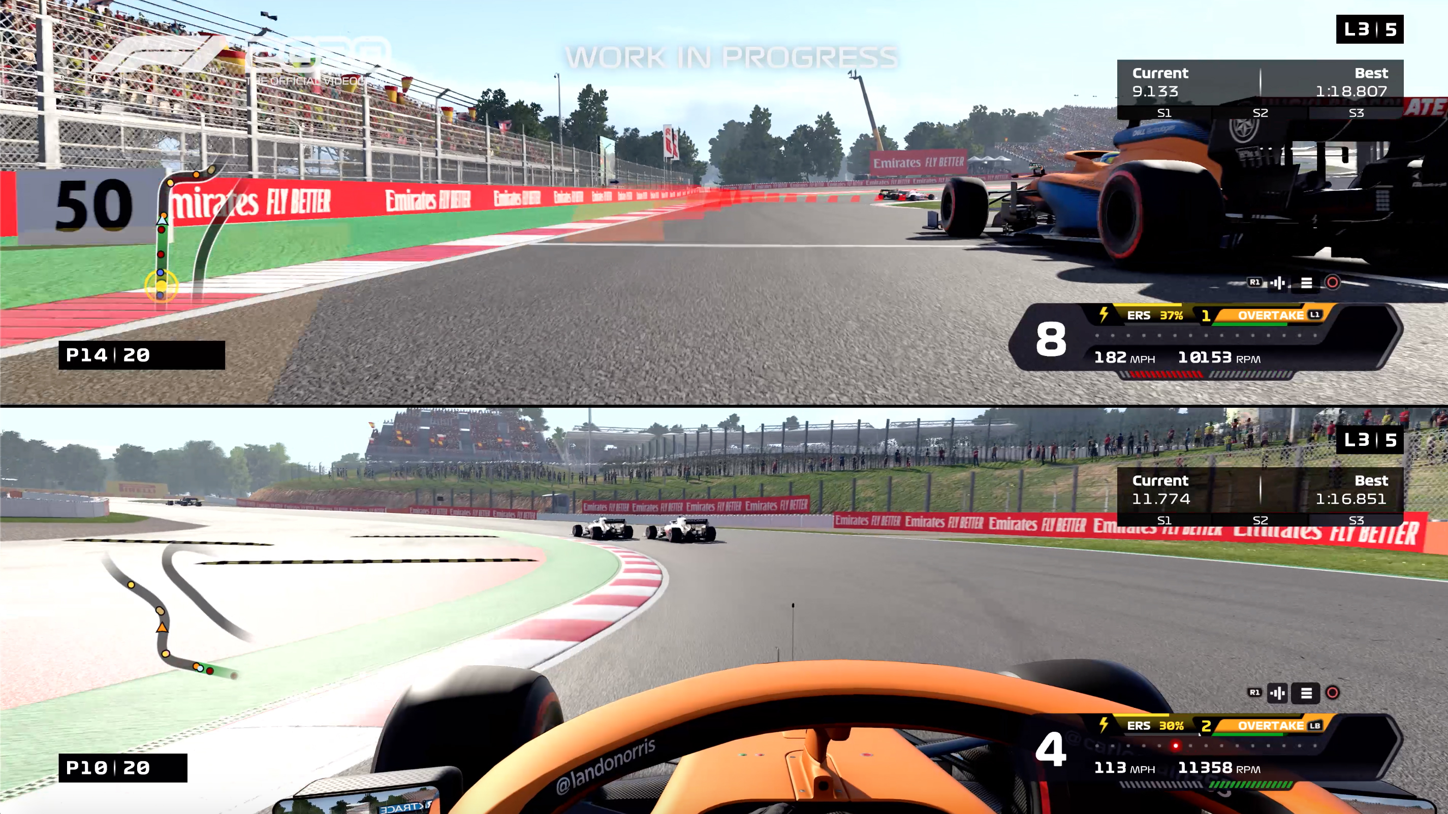 F1 2020 game preview image Codemasters Split Screen