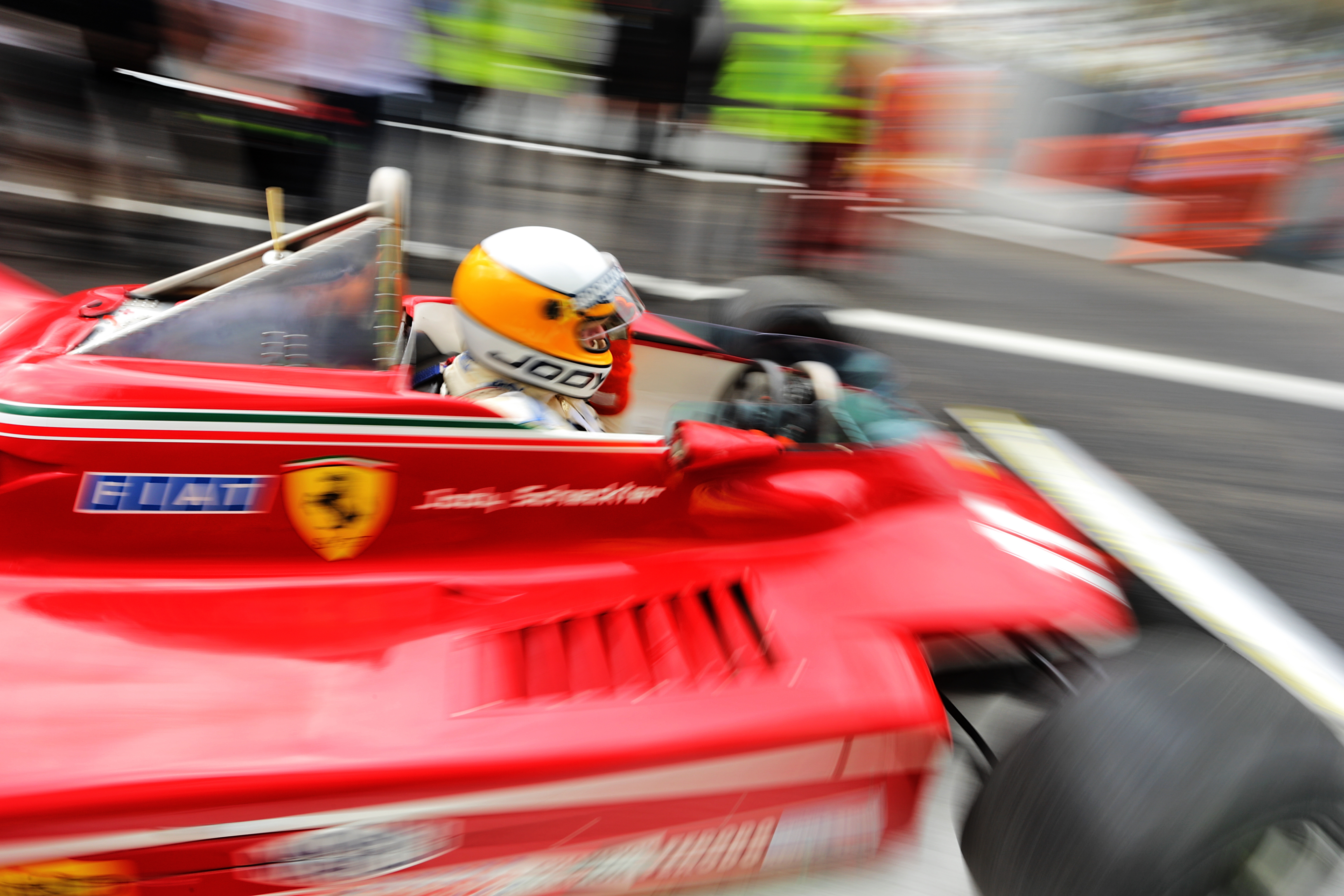 Jody Scheckter 1979 Ferrari demo