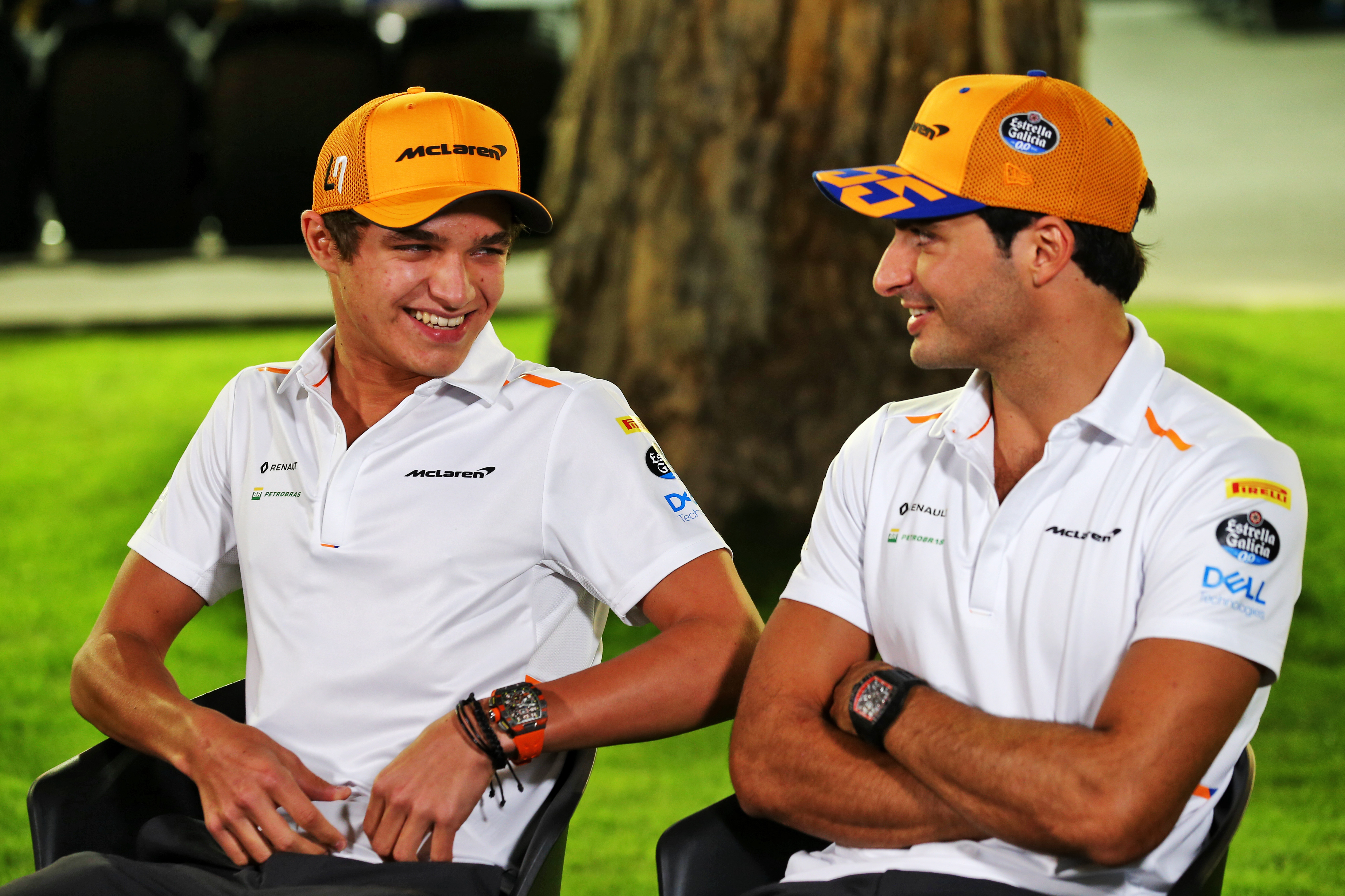 Lando Norris Carlos Sainz Jr