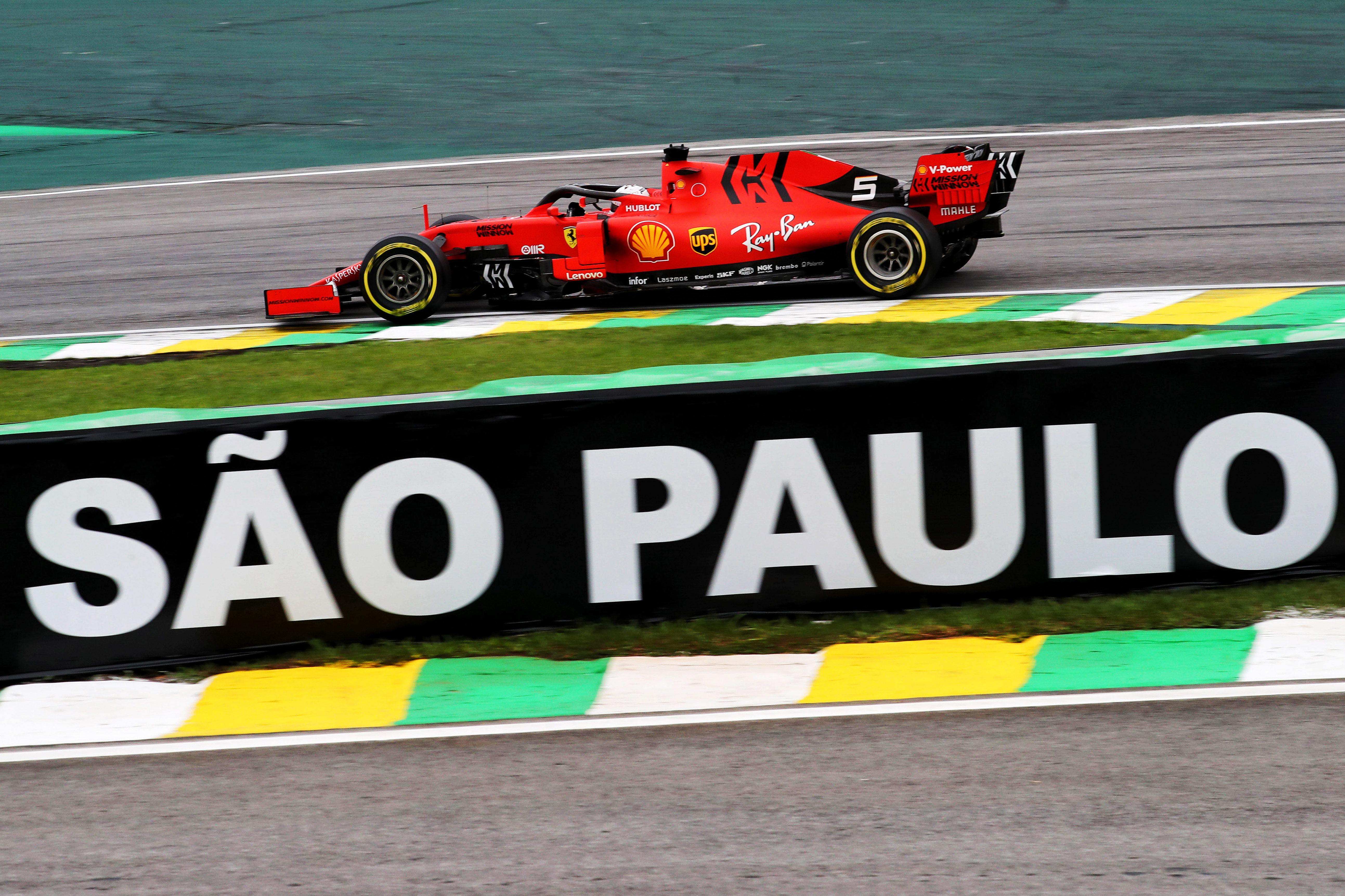 Motor Racing Formula One World Championship Brazilian Grand Prix Practice Day Sao Paulo, Brazil