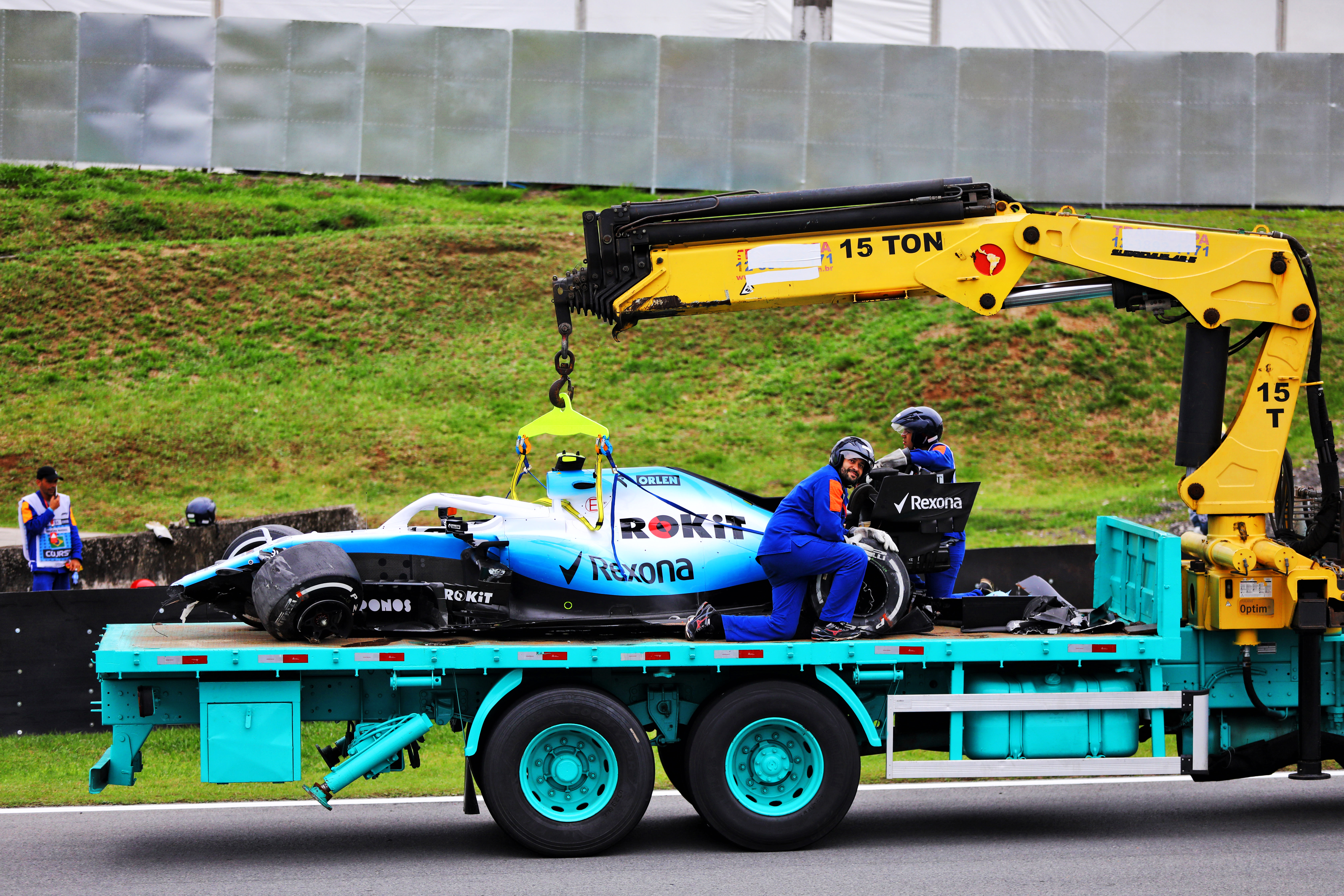 Motor Racing Formula One World Championship Brazilian Grand Prix Practice Day Sao Paulo, Brazil