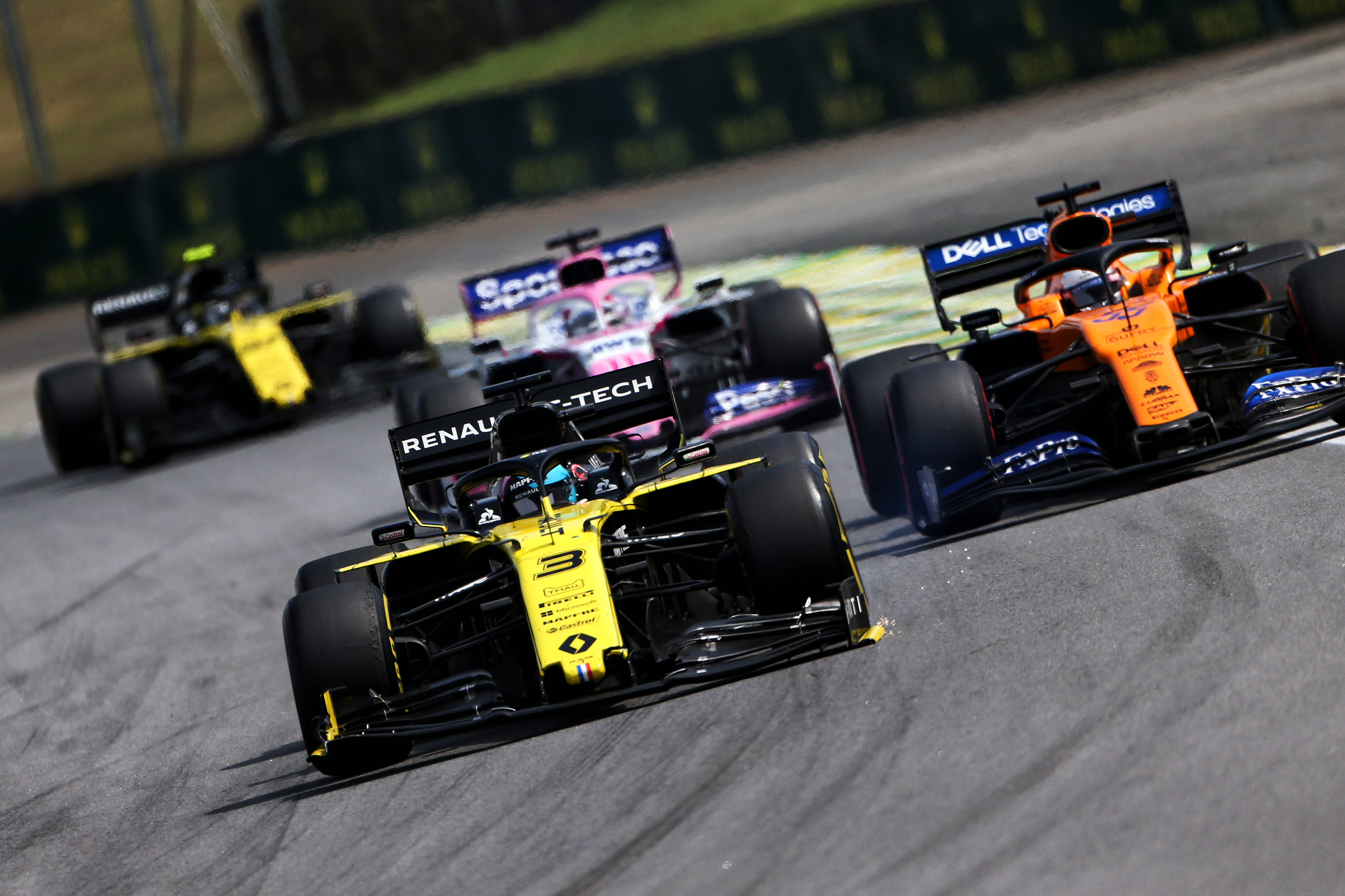 Motor Racing Formula One World Championship Brazilian Grand Prix Race Day Sao Paulo, Brazil