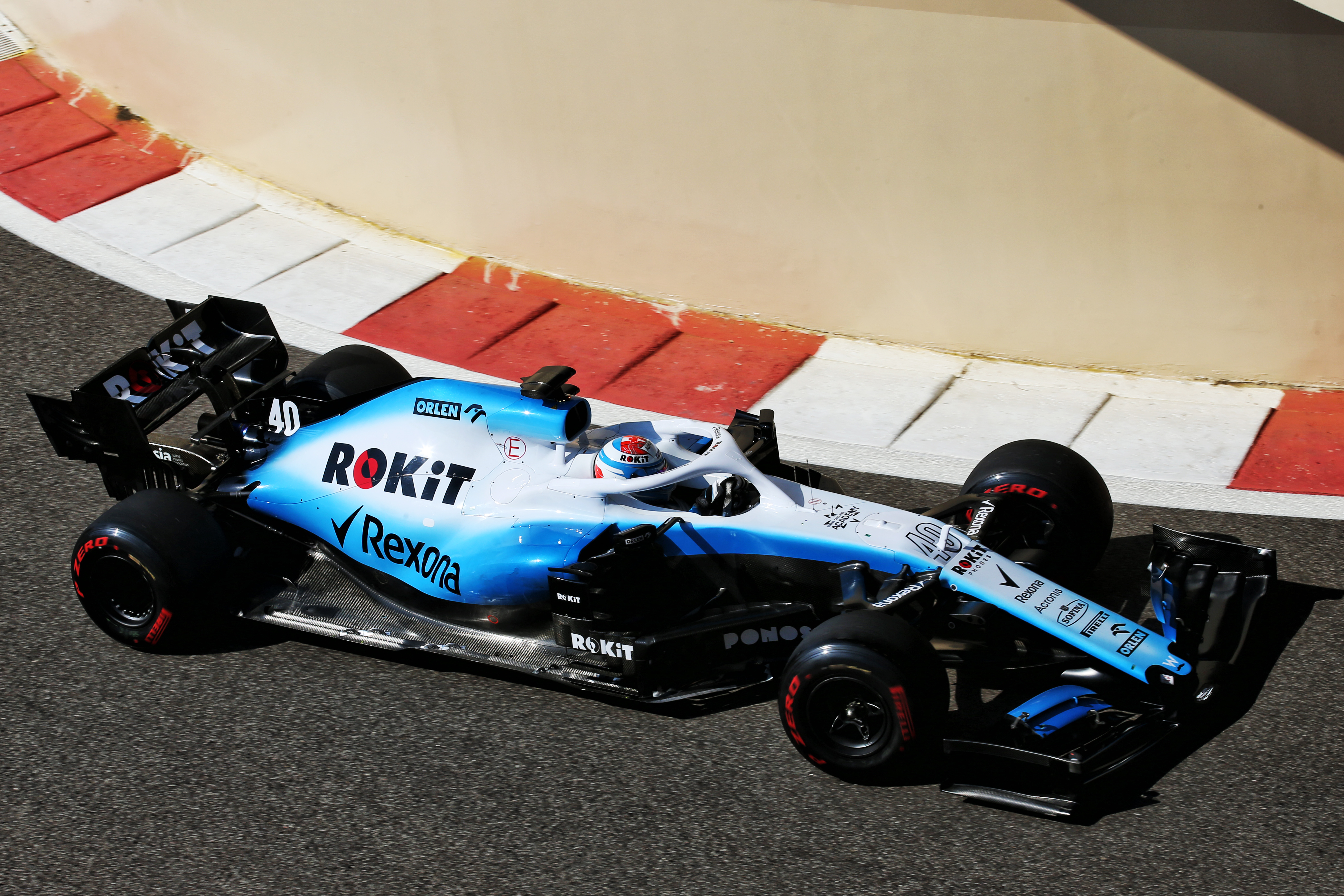 Nicholas Latifi Williams F1 testing