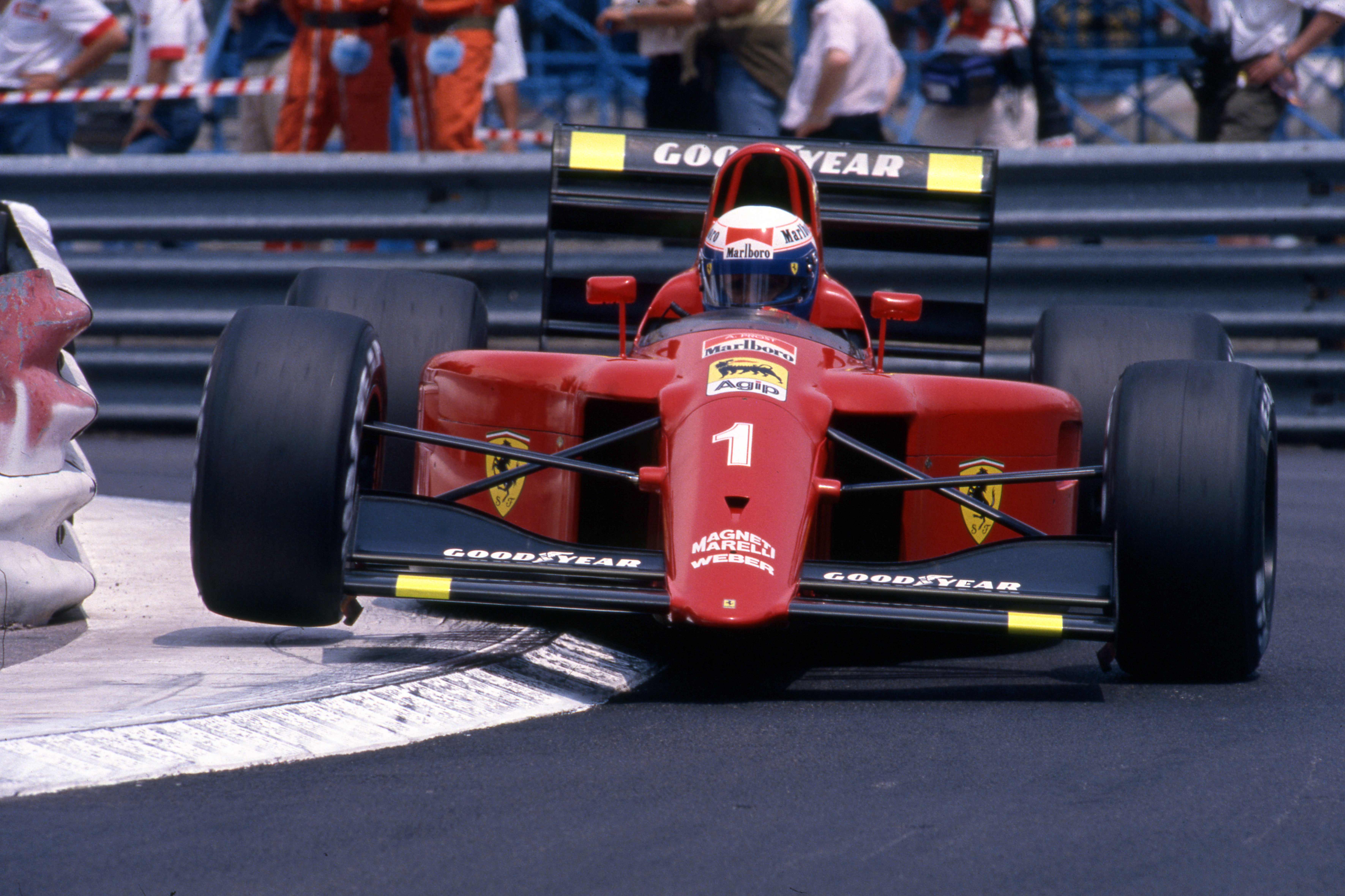 Alain Prost Ferrari Monaco Grand Prix 1990