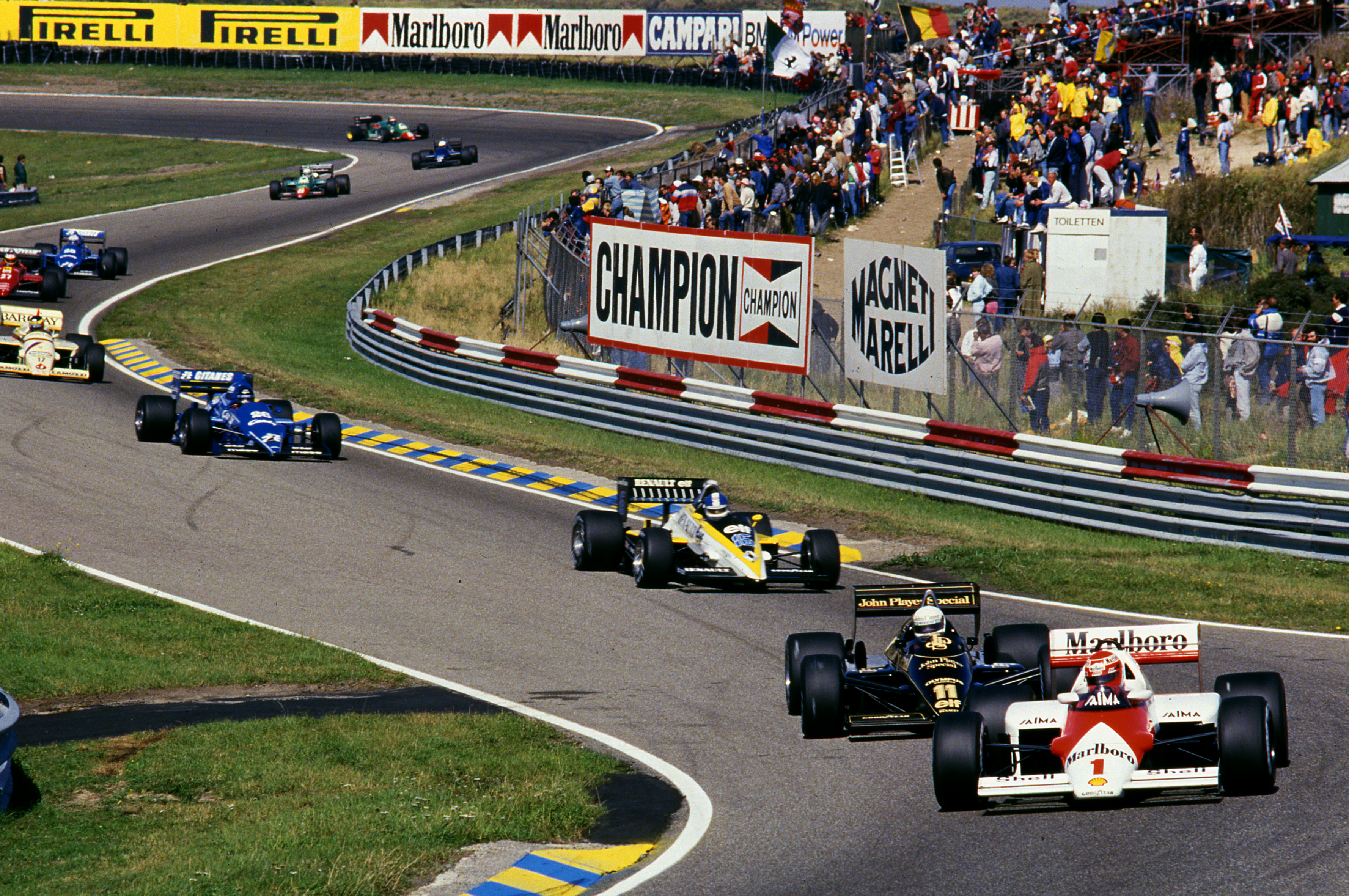 Niki Lauda Dutch GP Zandvoort 1985