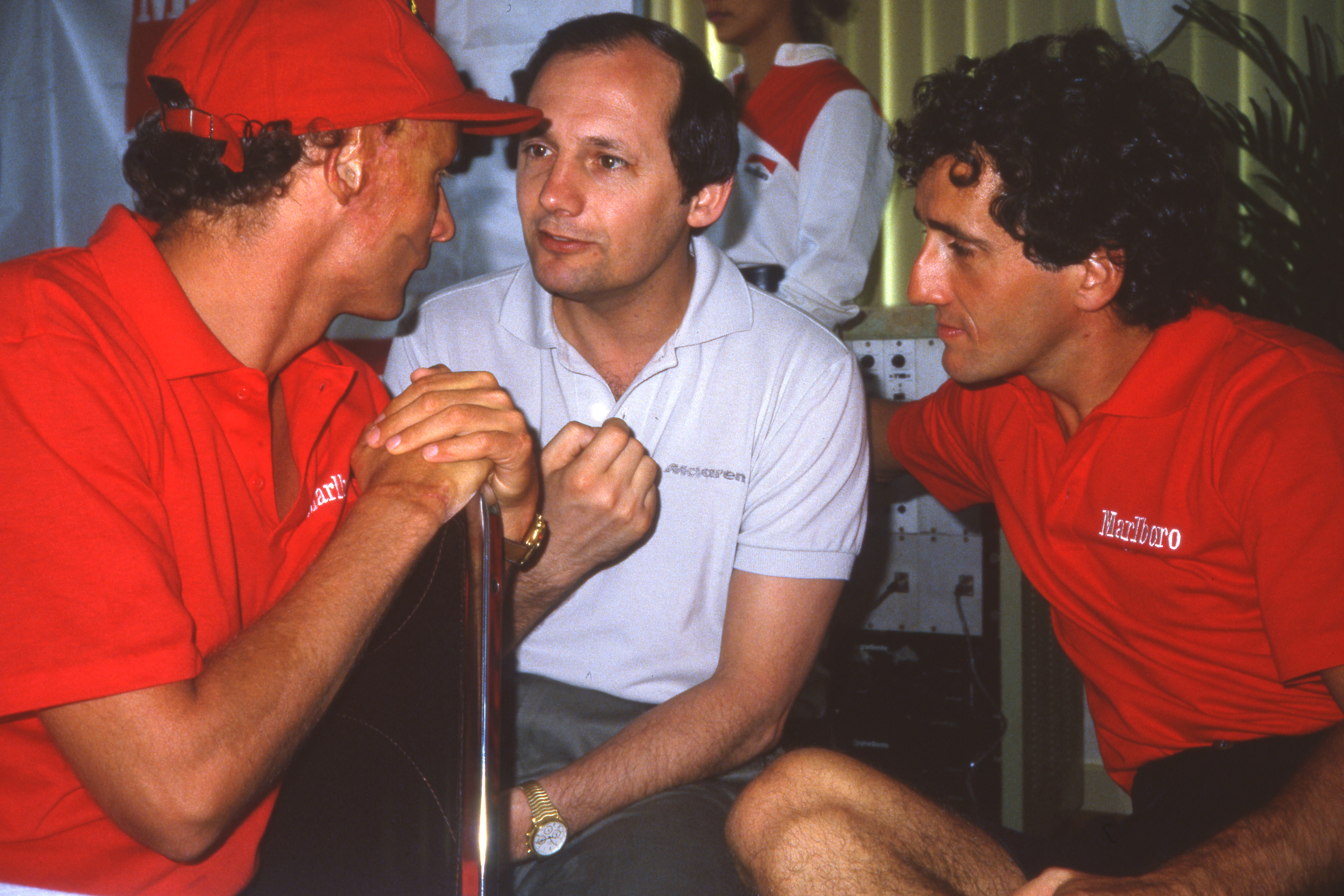 Ron Dennis Niki Lauda F1