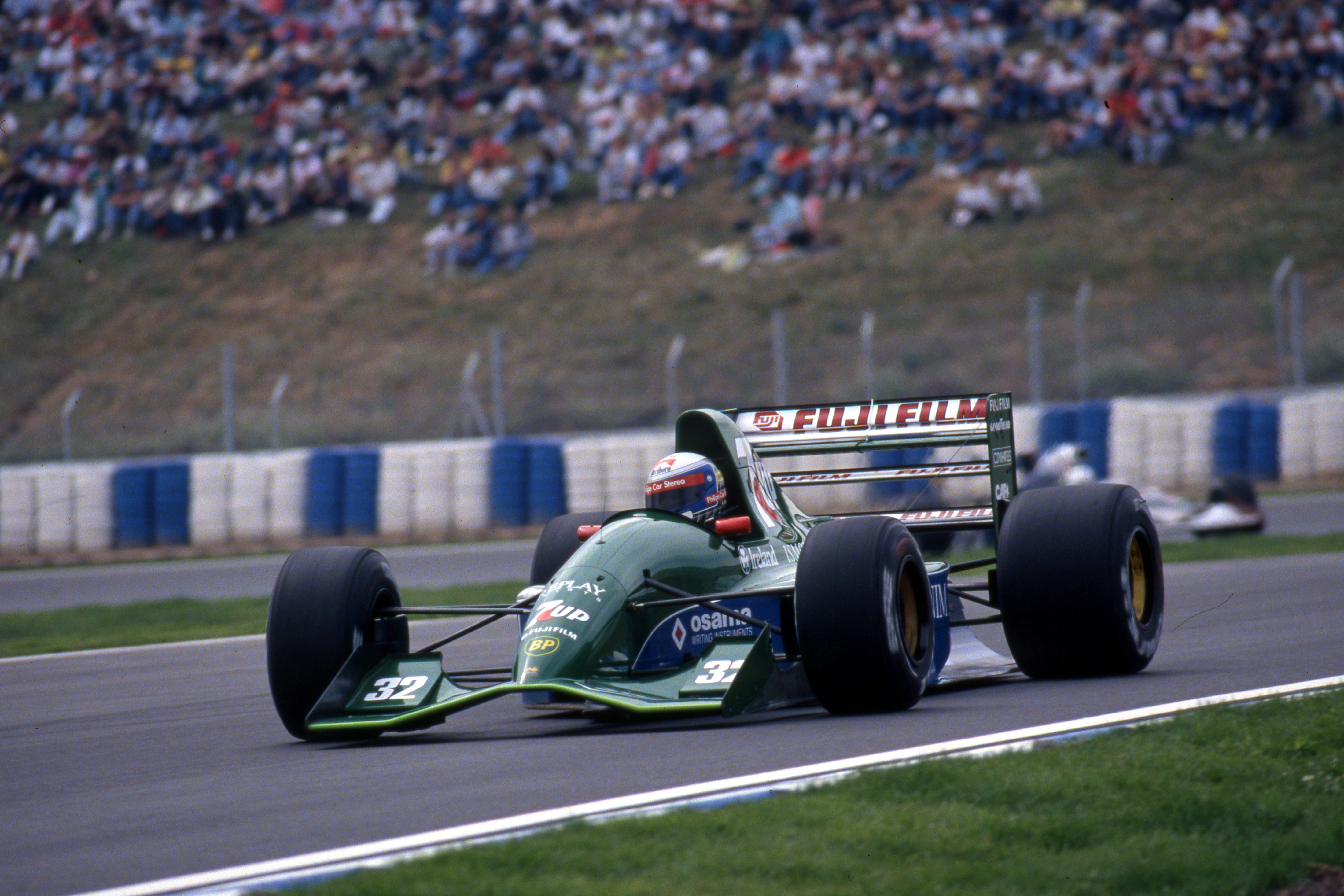 Alessandro Zanardi Jordan Spanish Grand Prix 1991 Barcelona