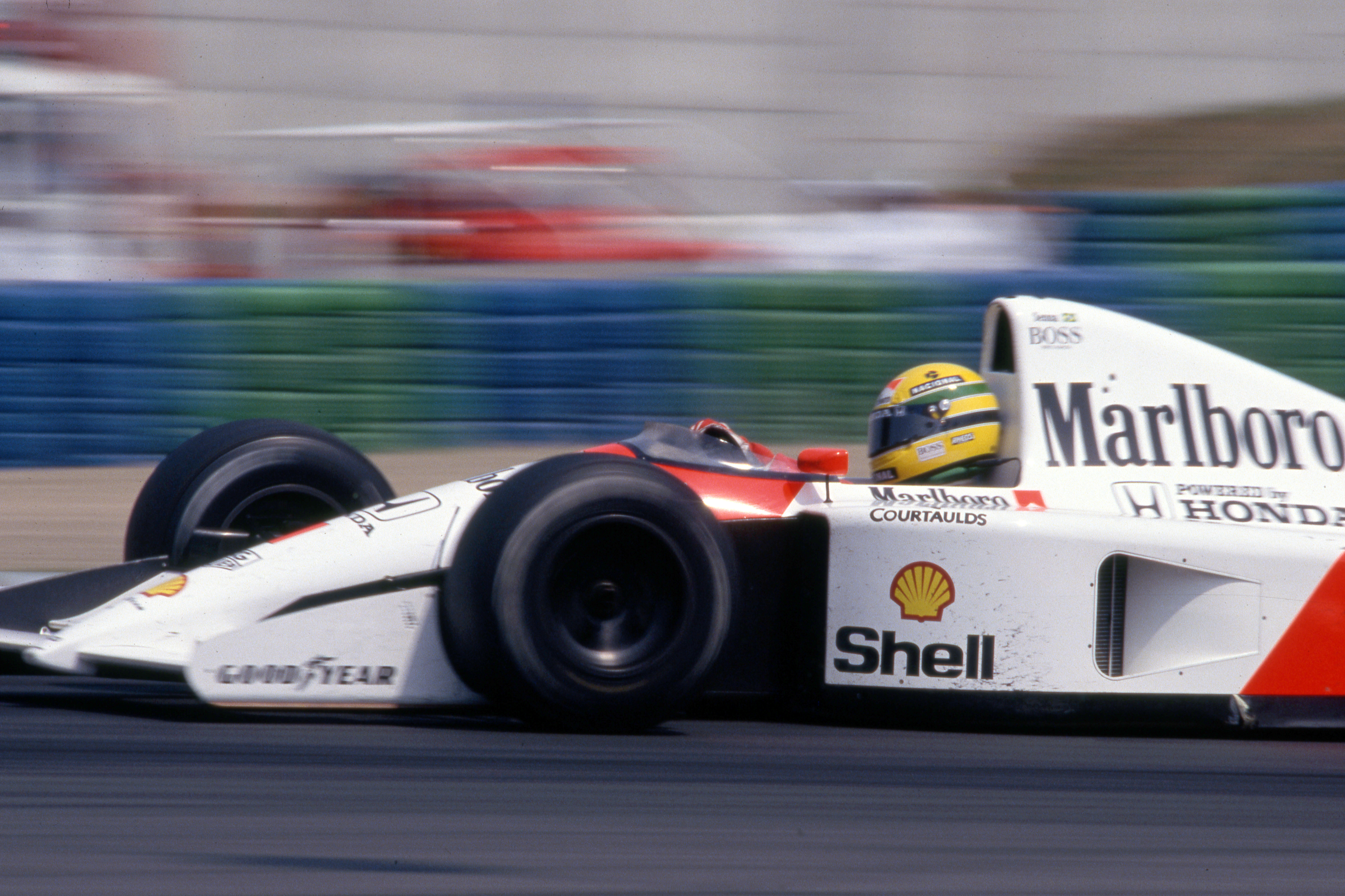 Ayrton Senna McLaren Spanish Grand Prix 1991 Barcelona