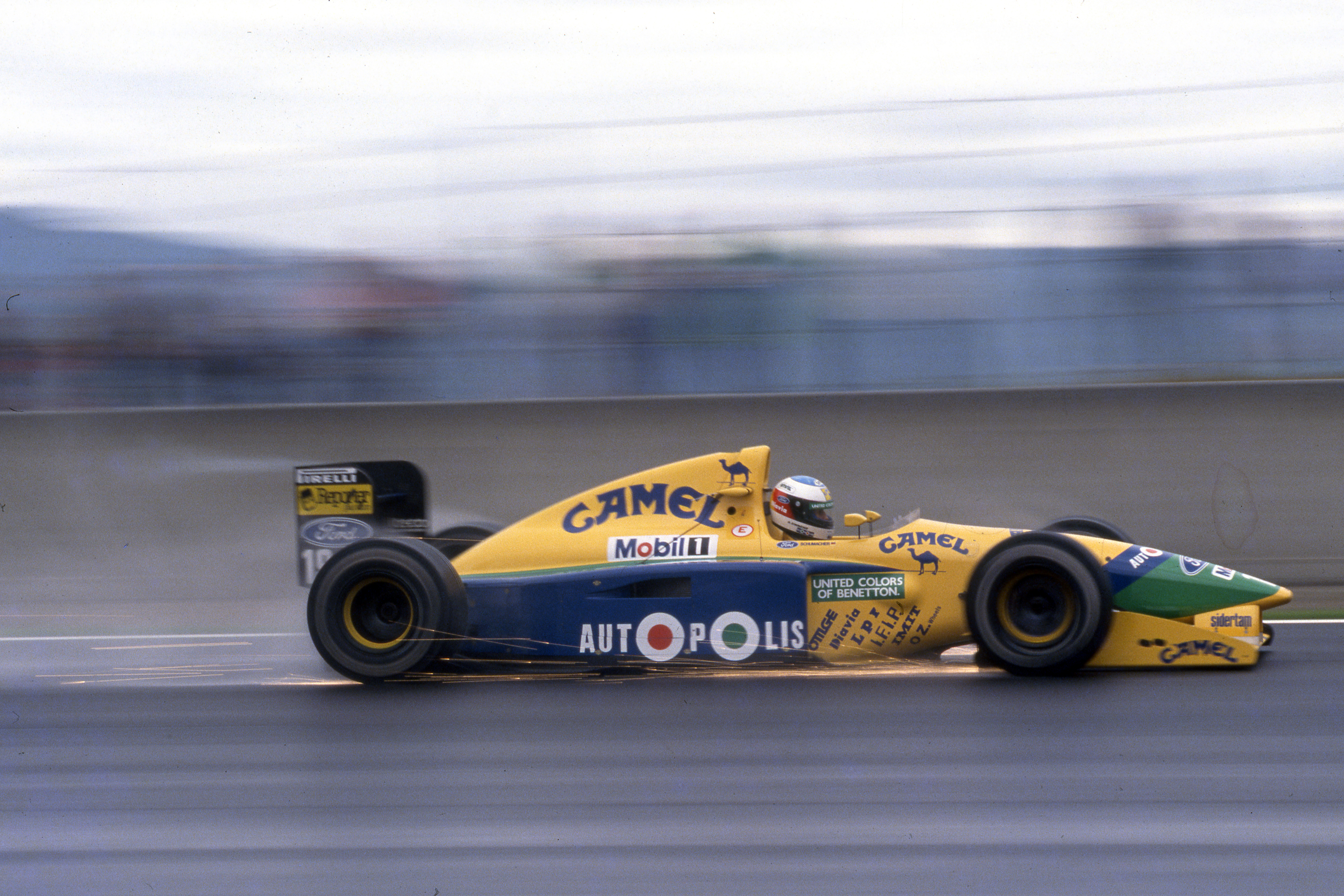 Michael Schumacher Benetton Spanish Grand Prix 1991 Barcelona