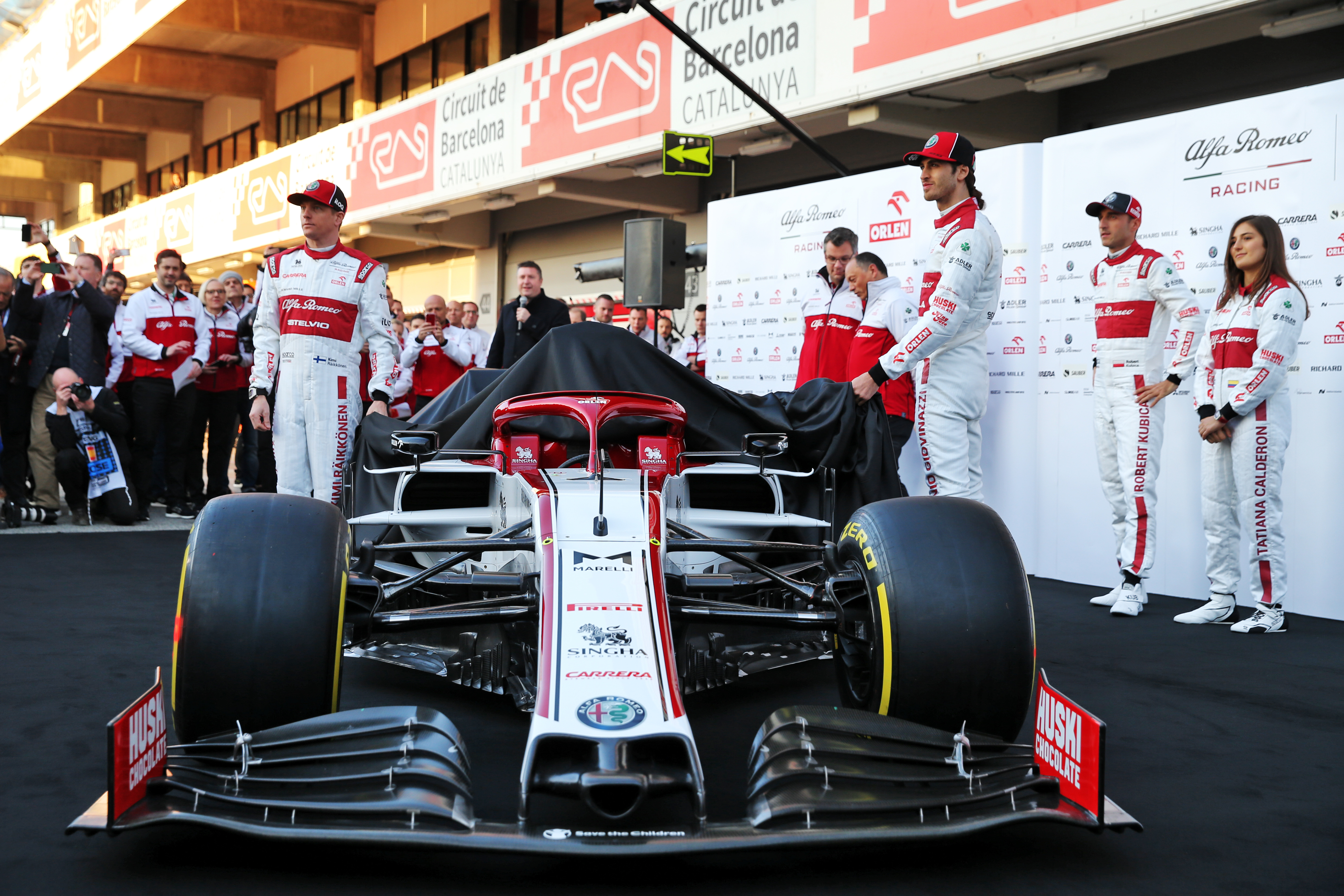 Alfa Romeo F1 launch 2020