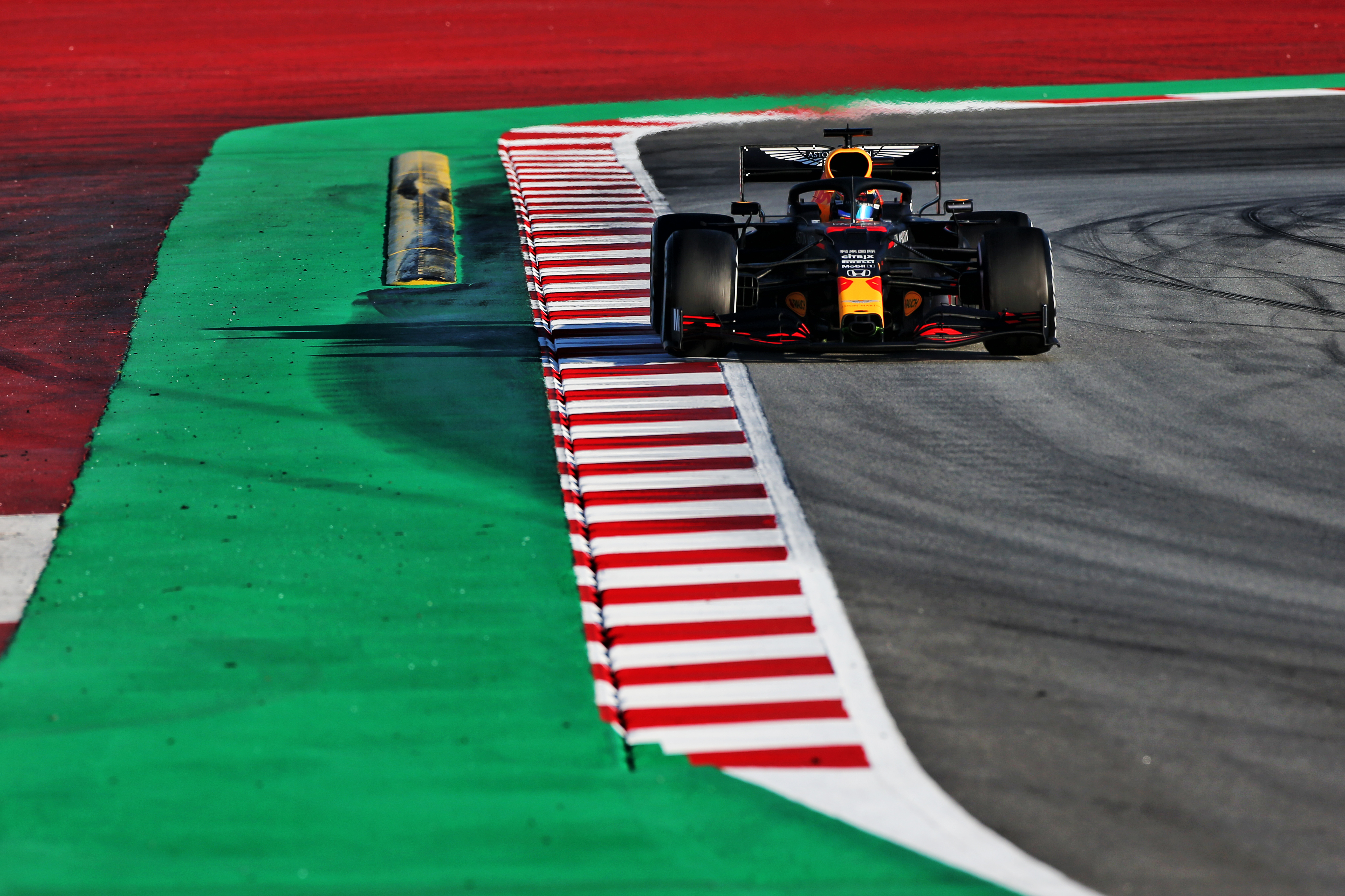 Alex Albon Red Bull Barcelona F1 testing 2020