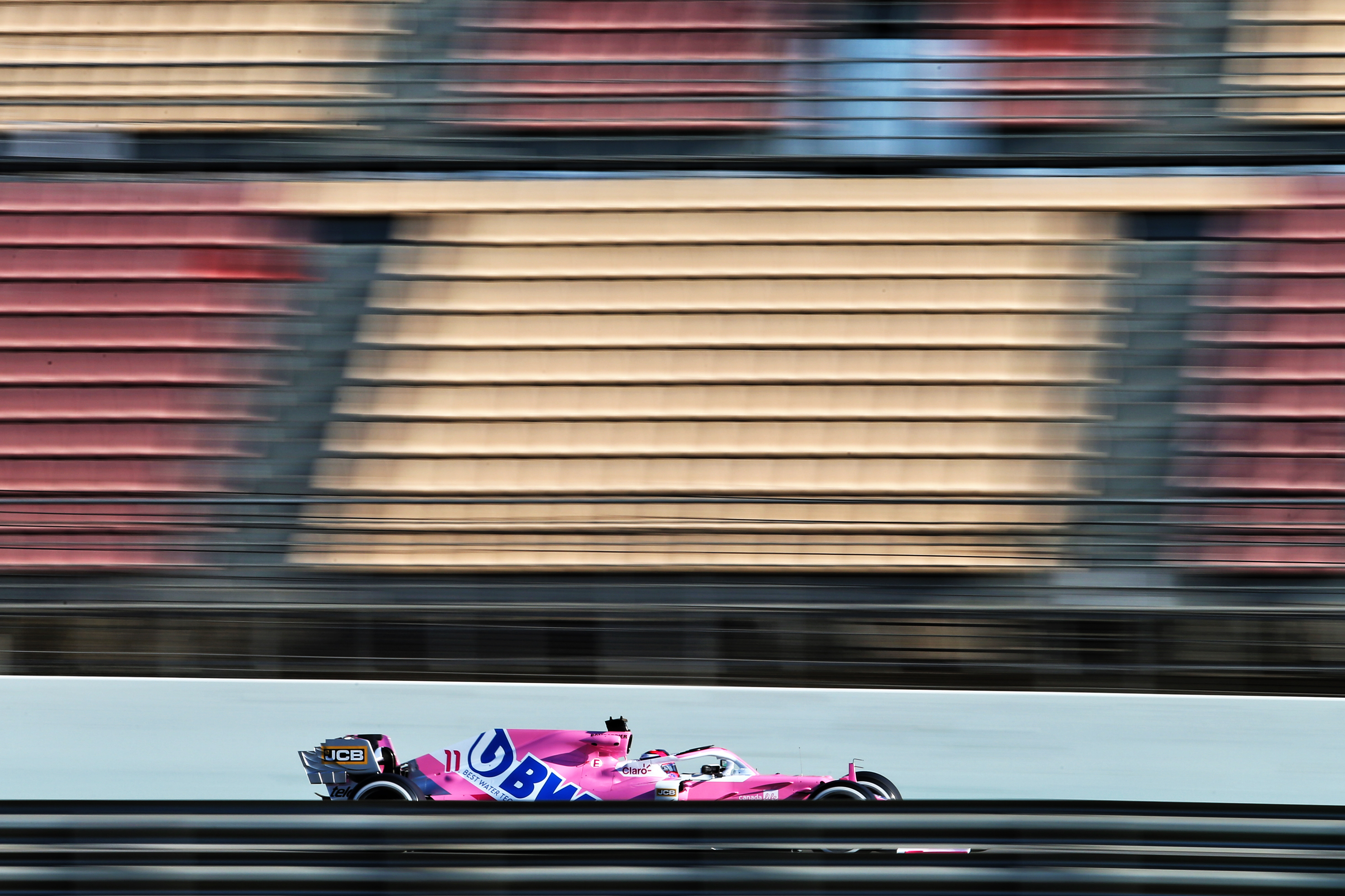 Sergio Perez Racing Point Barcelona F1 testing 2020