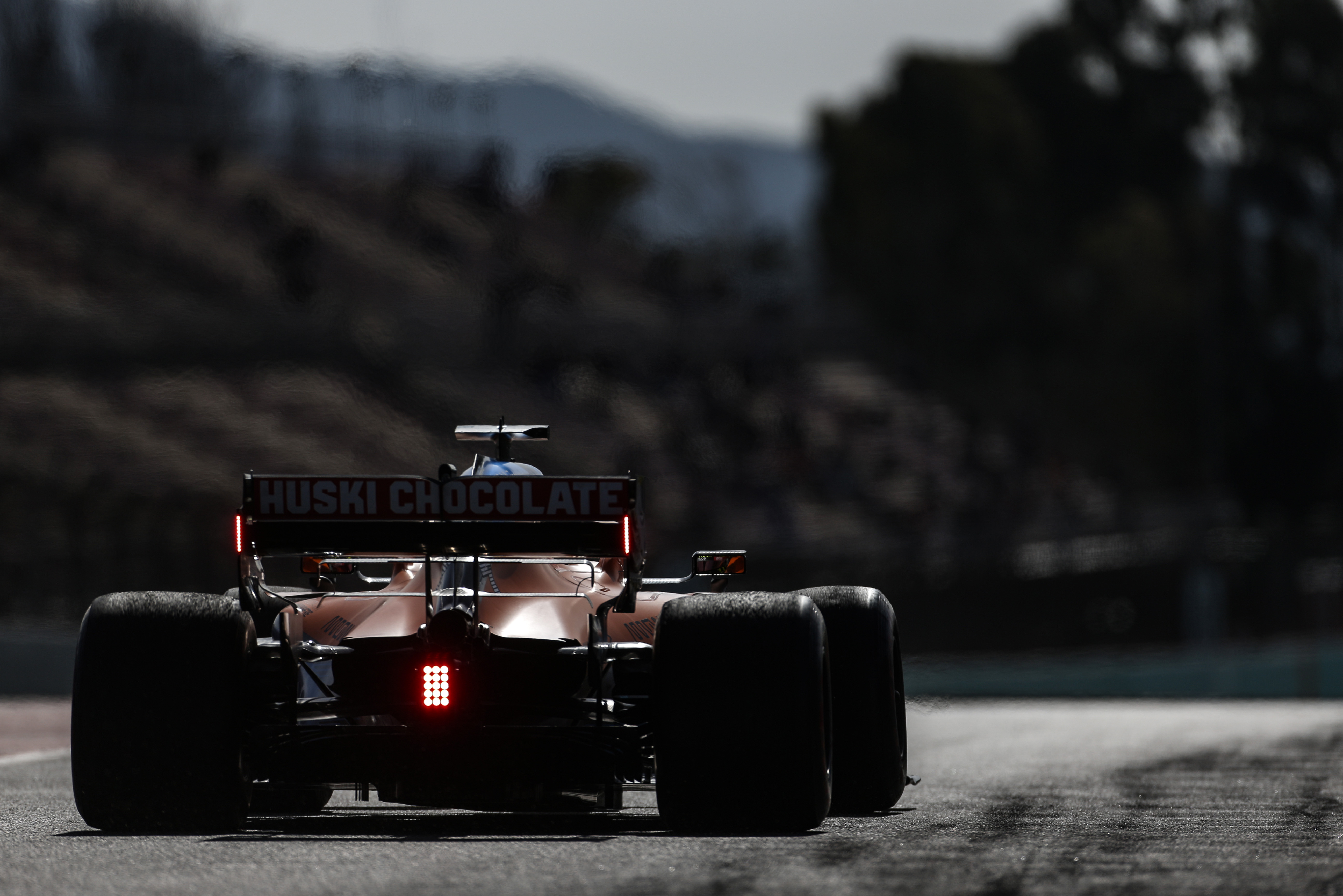 Lando Norris McLaren Barcelona F1 testing 2020