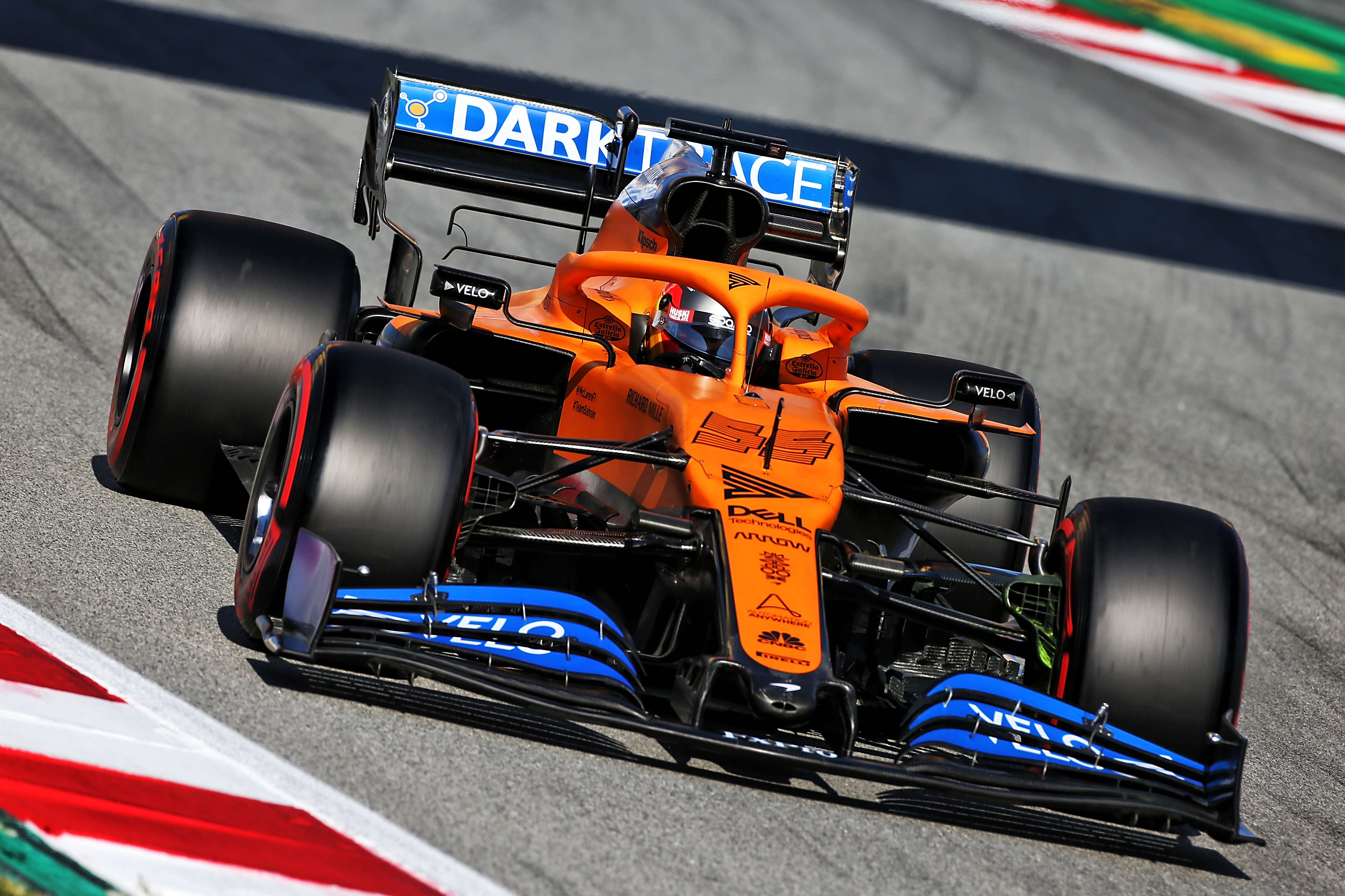 Carlos Sainz Jr McLaren Barcelona F1 testing 2020