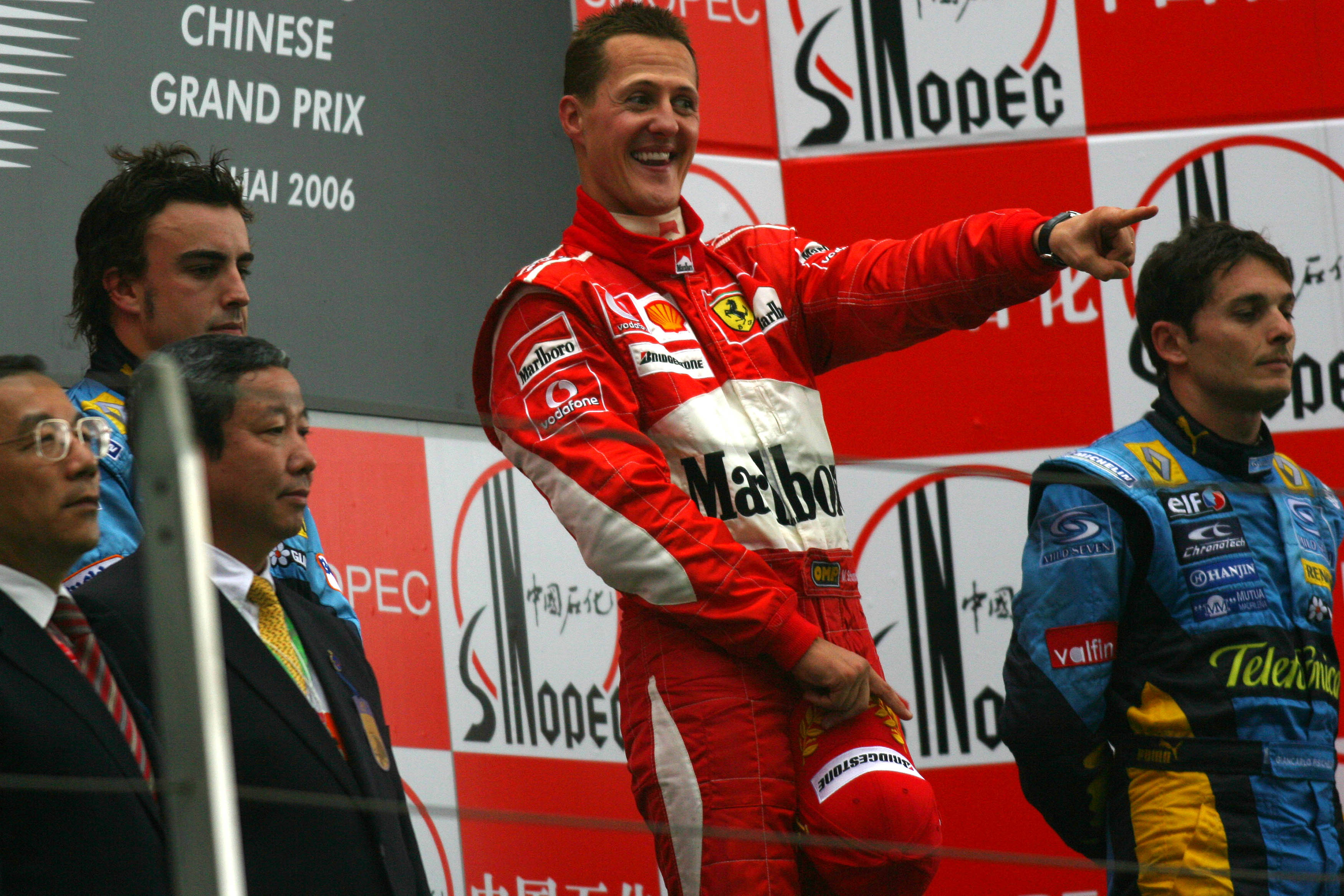 Michael Schumacher wins Chinese Grand Prix 2006