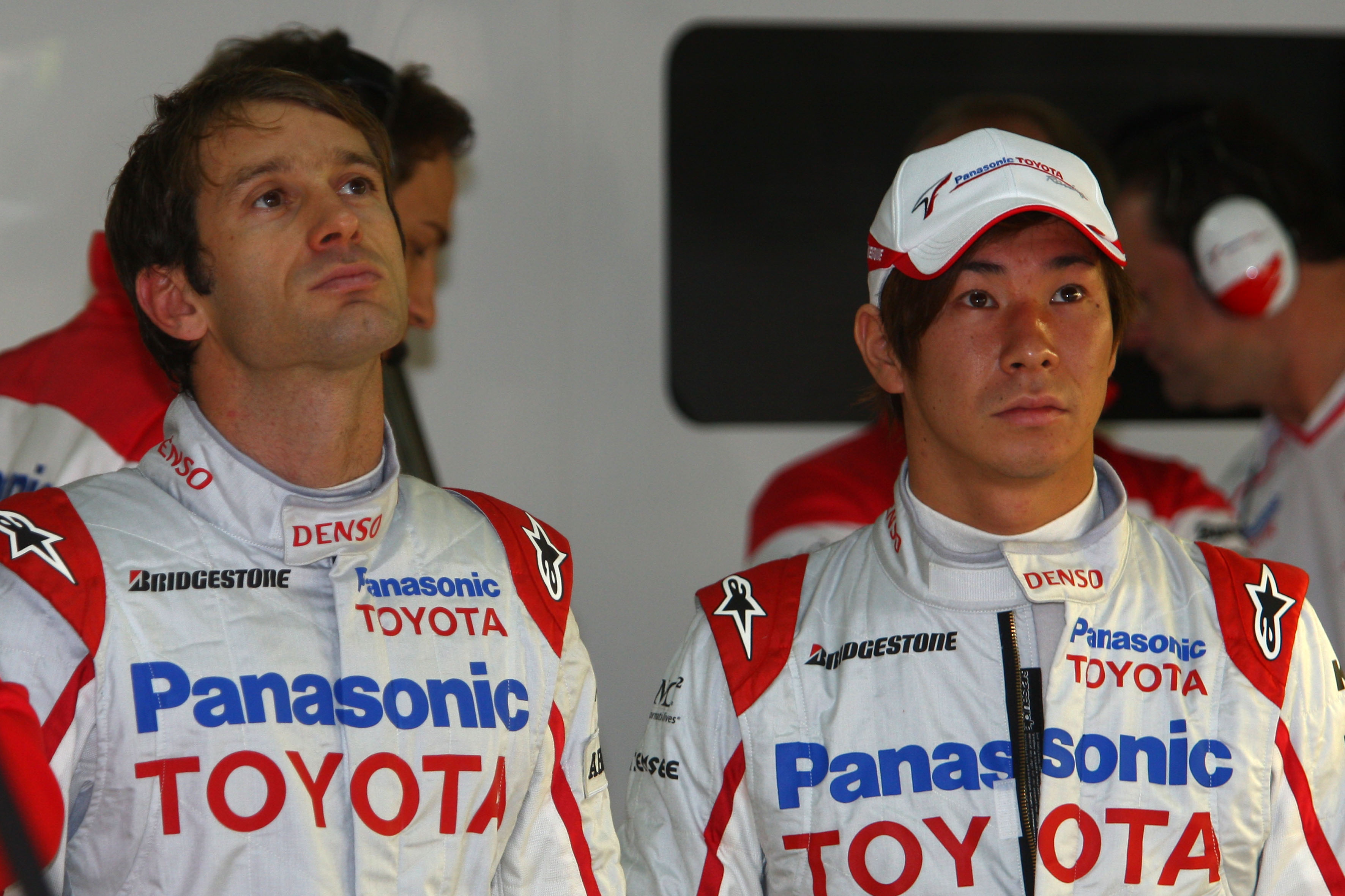 Jarno Trulli Kamui Kobayashi Toyota F1 2009