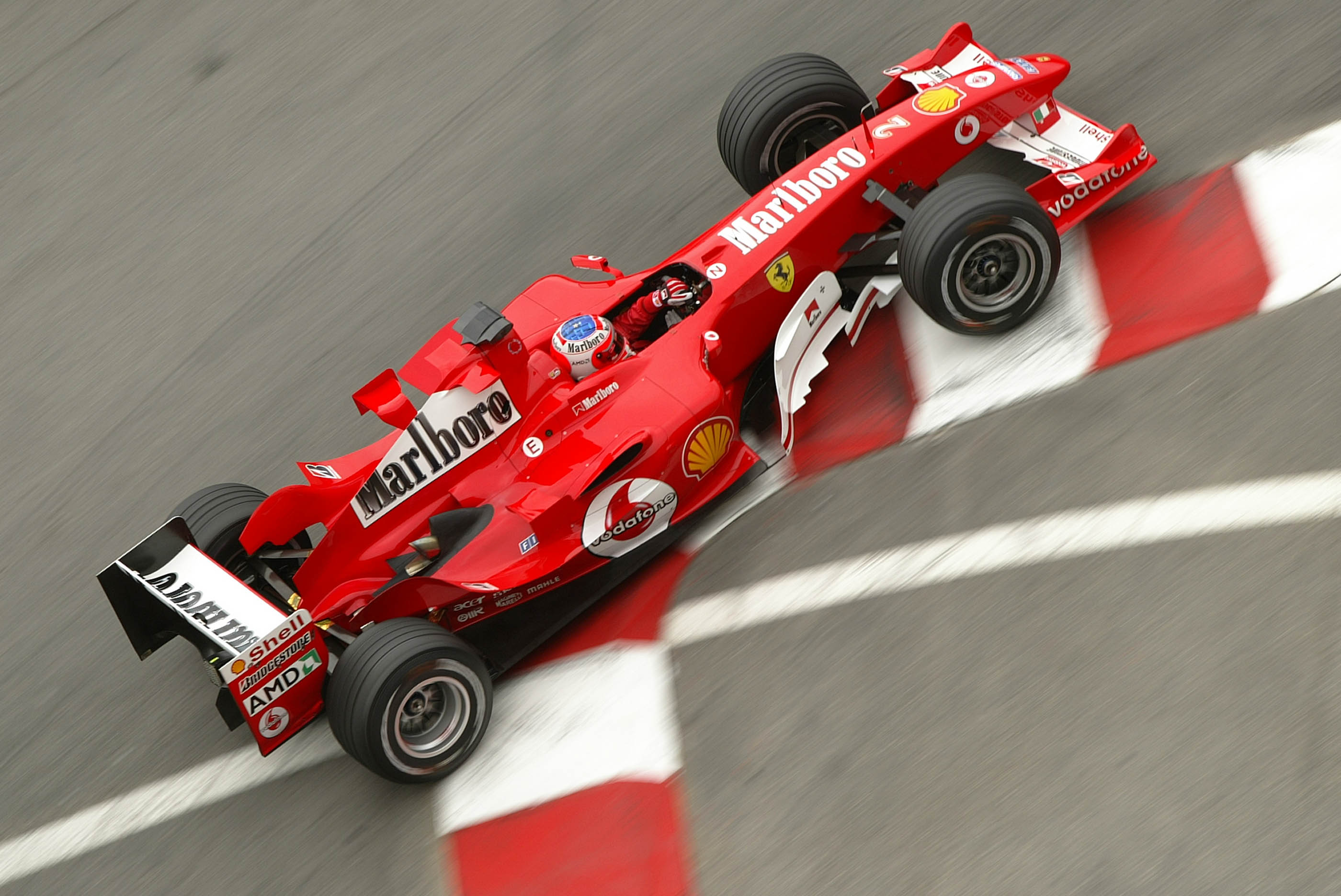 Rubens Barrichello Ferrari Monaco Grand Prix 2004