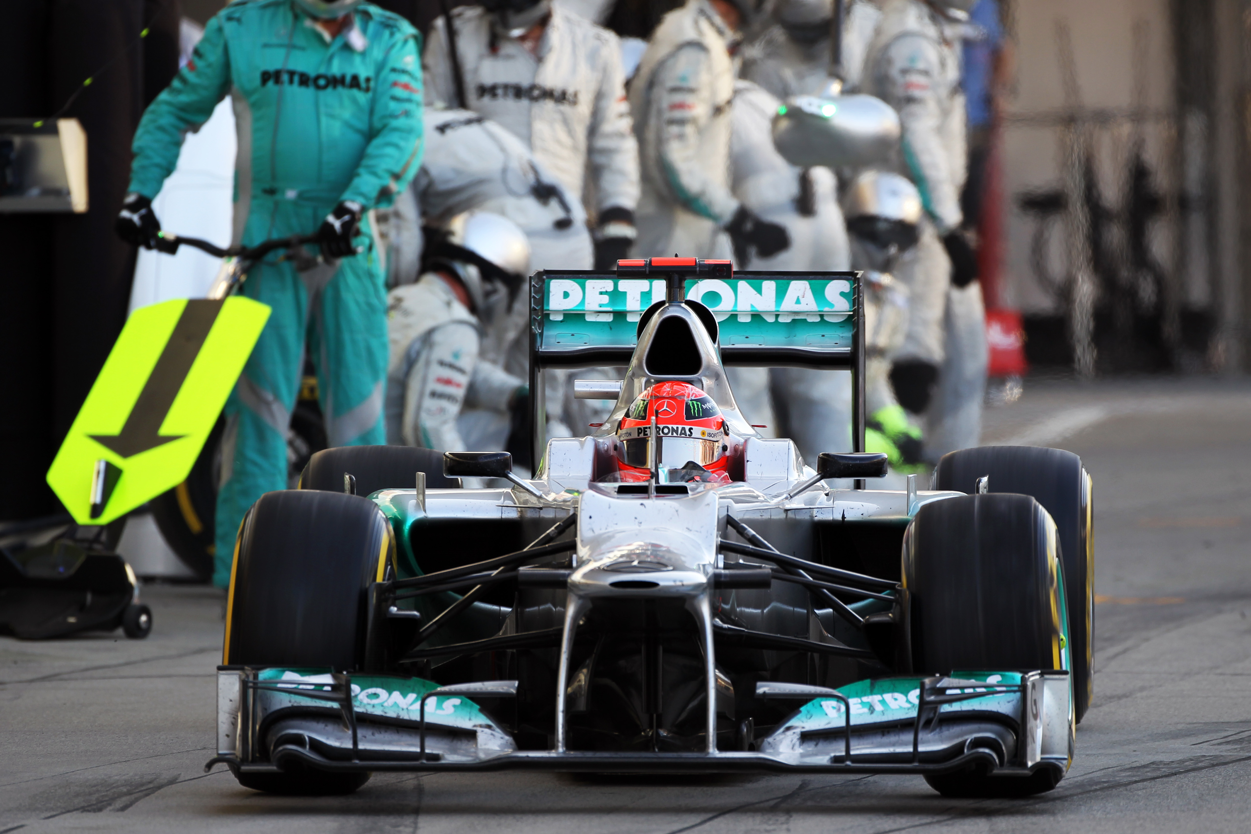 Michael Schumacher Mercedes Japanese Grand Prix 2012 Suzuka