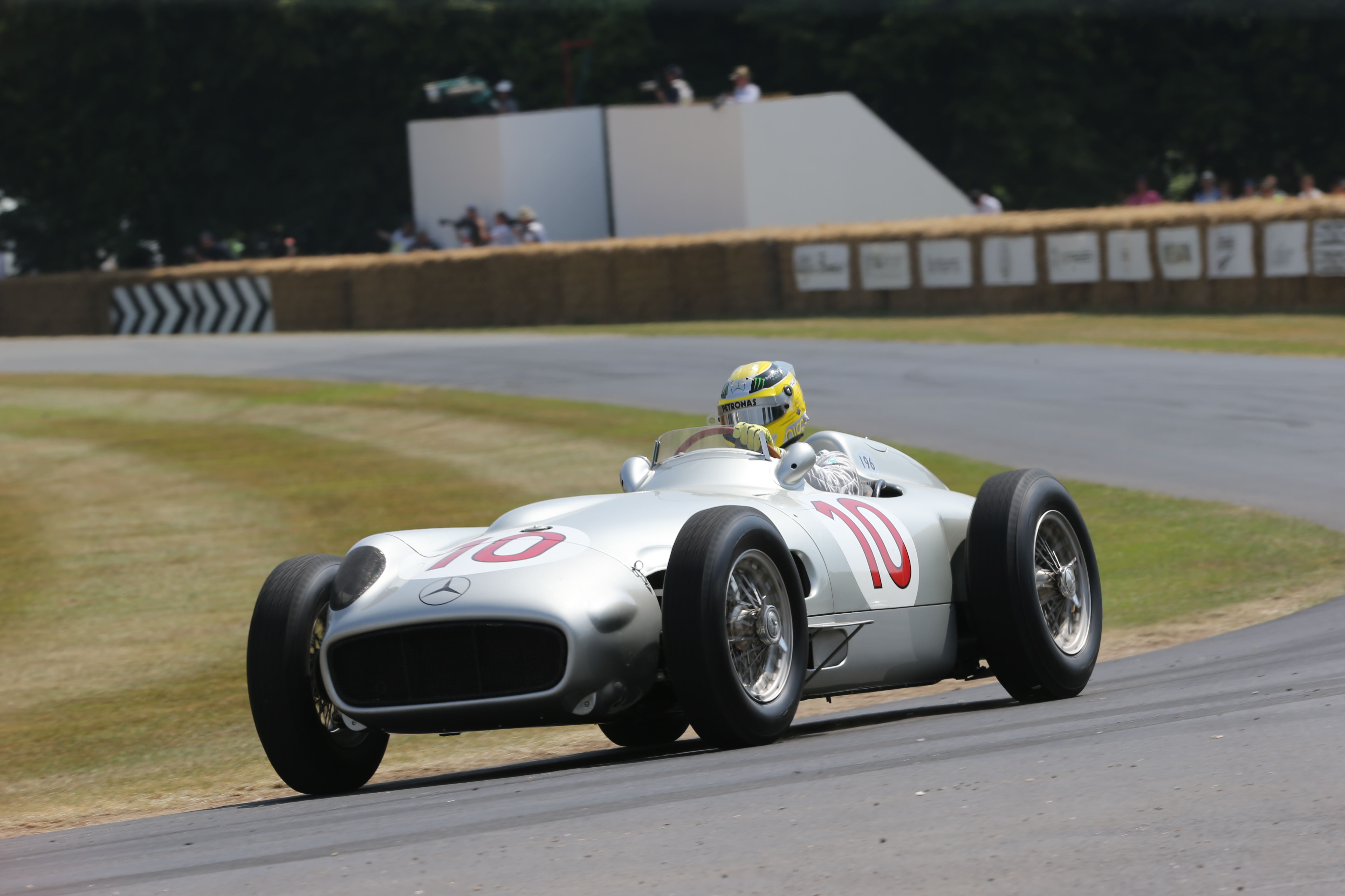 Nico Rosberg Mercedes W196 Goodwood Festival of Speed 2013