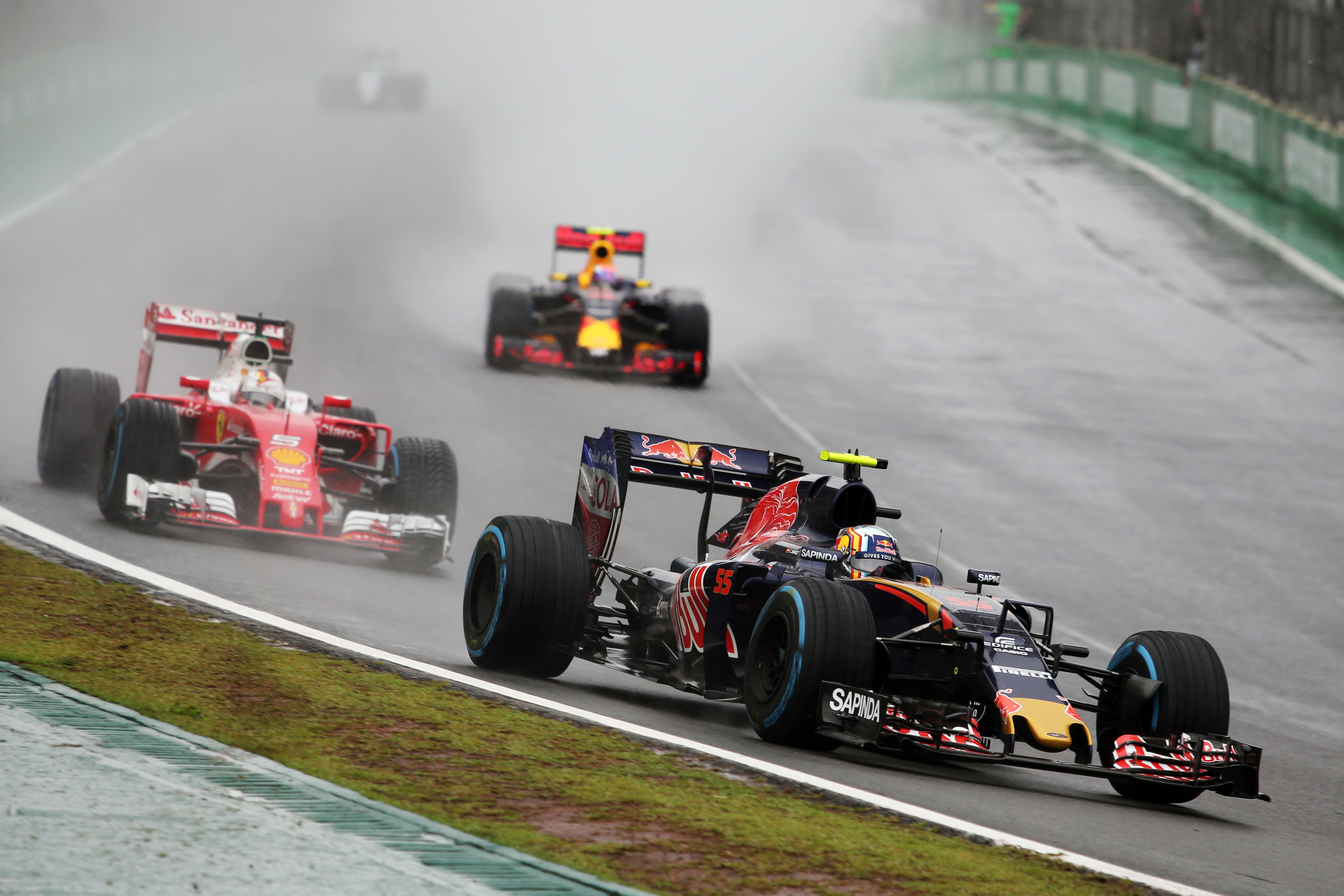 Carlos Sainz Jr Toro Rosso Brazilian Grand Prix 2016 Interlagos