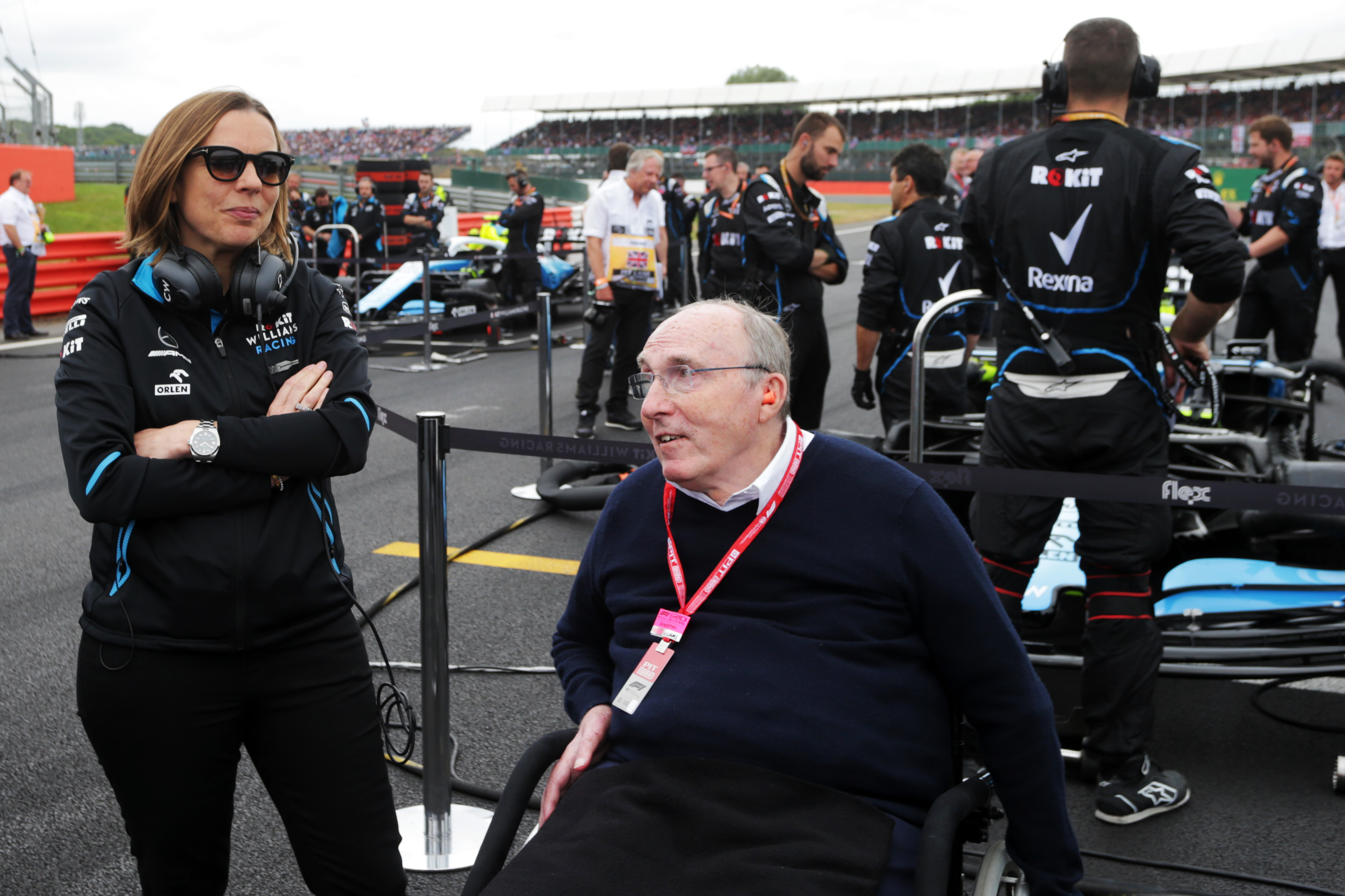 Motor Racing Formula One World Championship British Grand Prix Race Day Silverstone, England