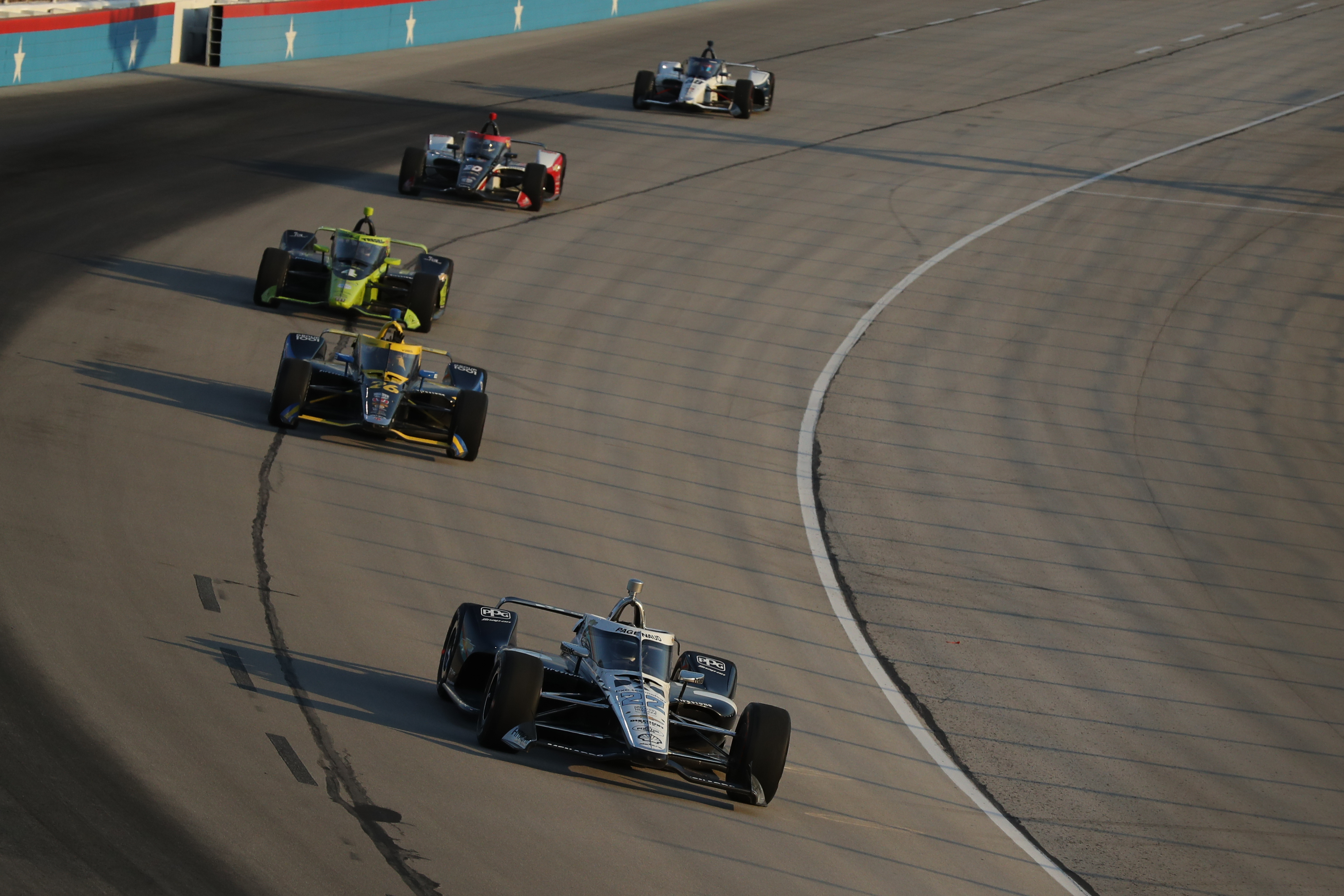 Simon Pagenaud IndyCar Texas aeroscreen 2020