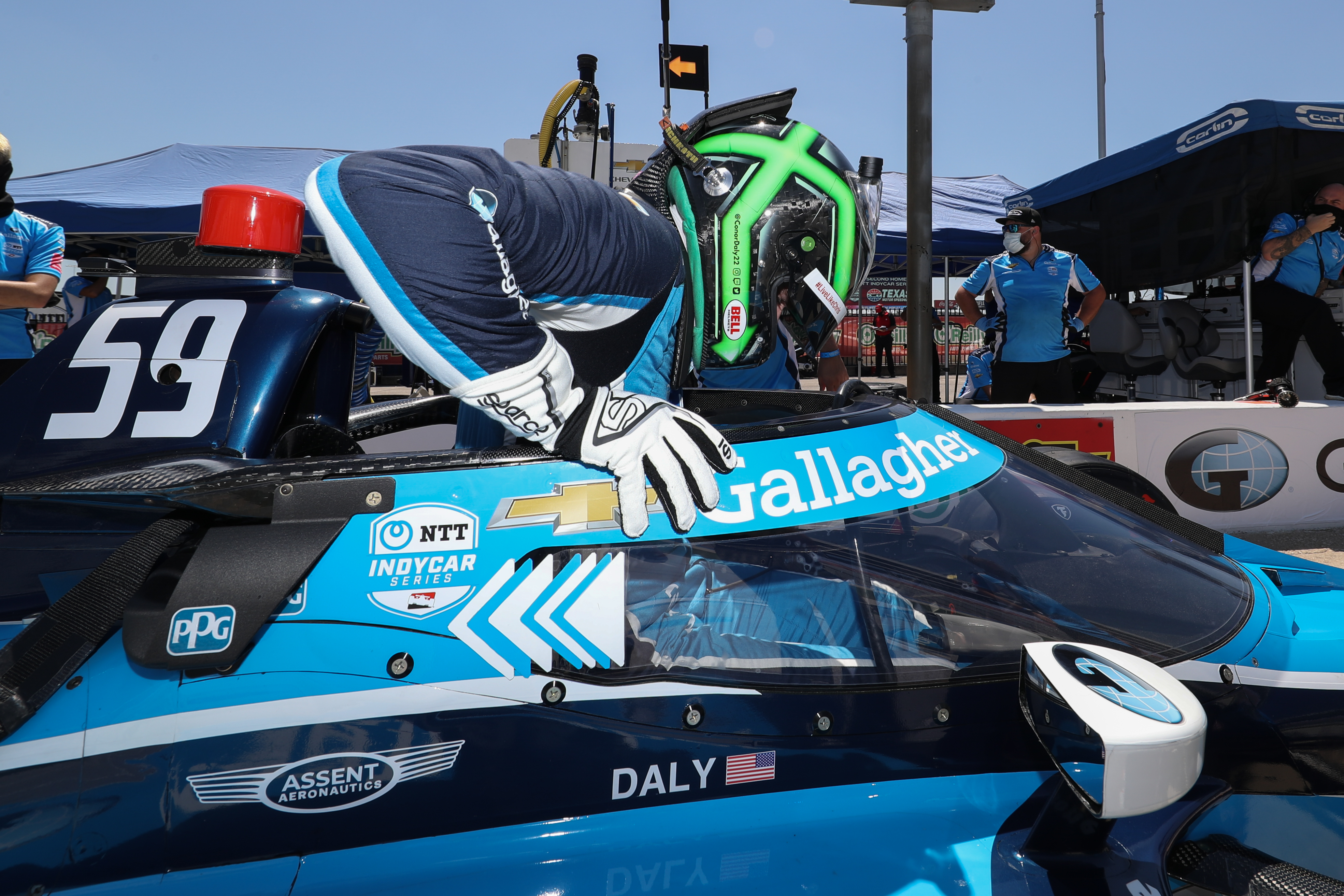 Conor Daly Carlin Texas IndyCar 2020