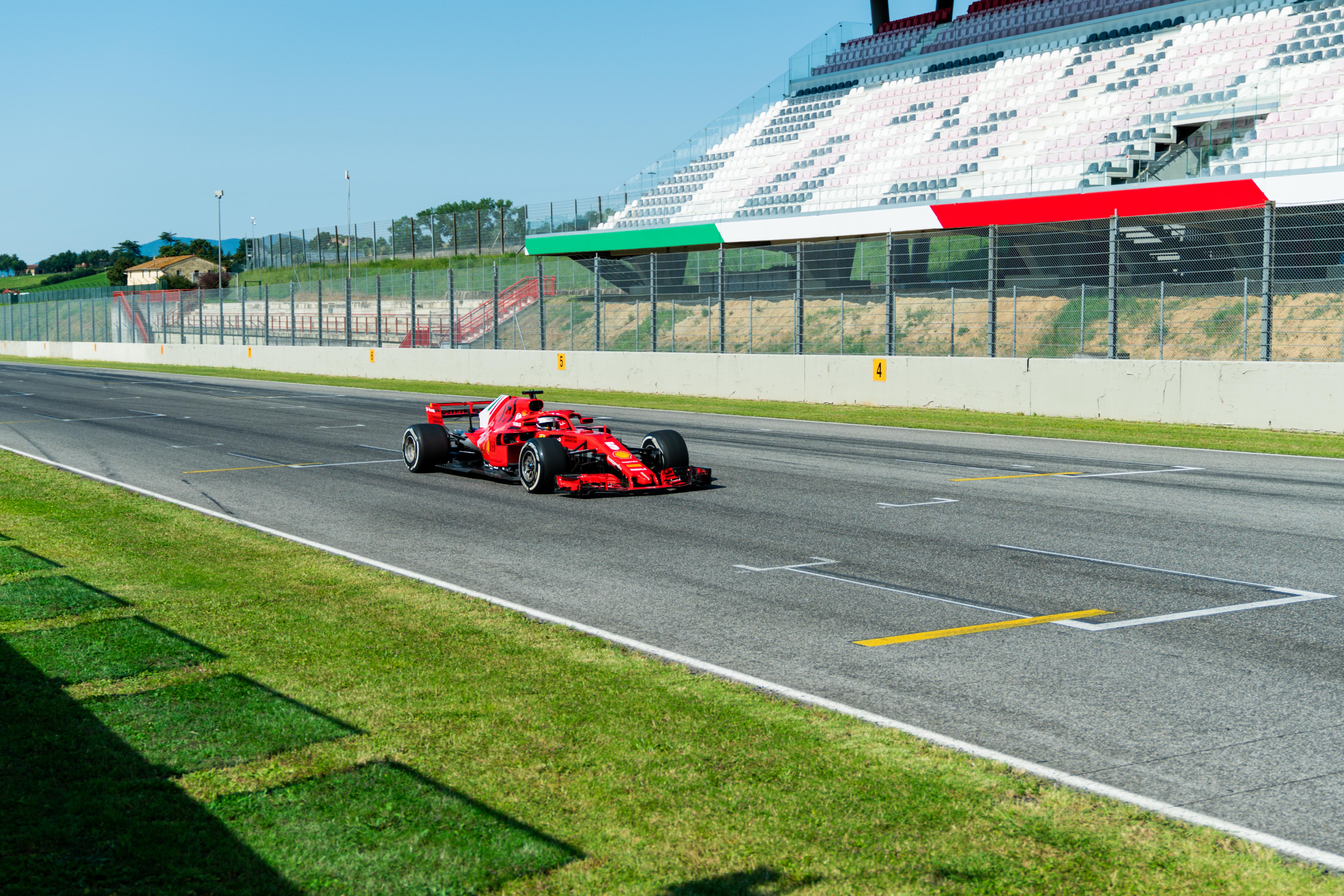 Sebastian Vettel Ferrari Mugello test
